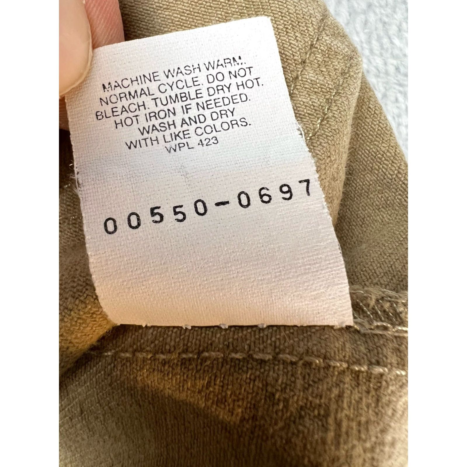 Levi's VINTAGE Levi's Jeans Mens 40x30 Beige Relaxed Straight 1990s USA Levi's 550 Size US 40 / EU 56 - 3 Thumbnail