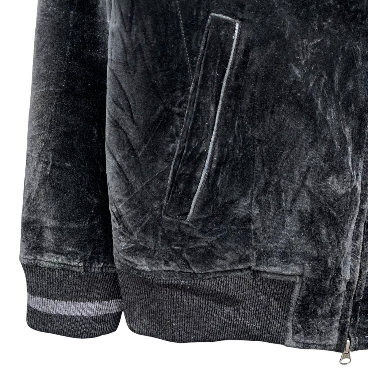Japanese Brand × Journal Standard × Vintage Vintage Journal Standard Velvet Cow Belt Fur Work Jacket Size US M / EU 48-50 / 2 - 15 Thumbnail