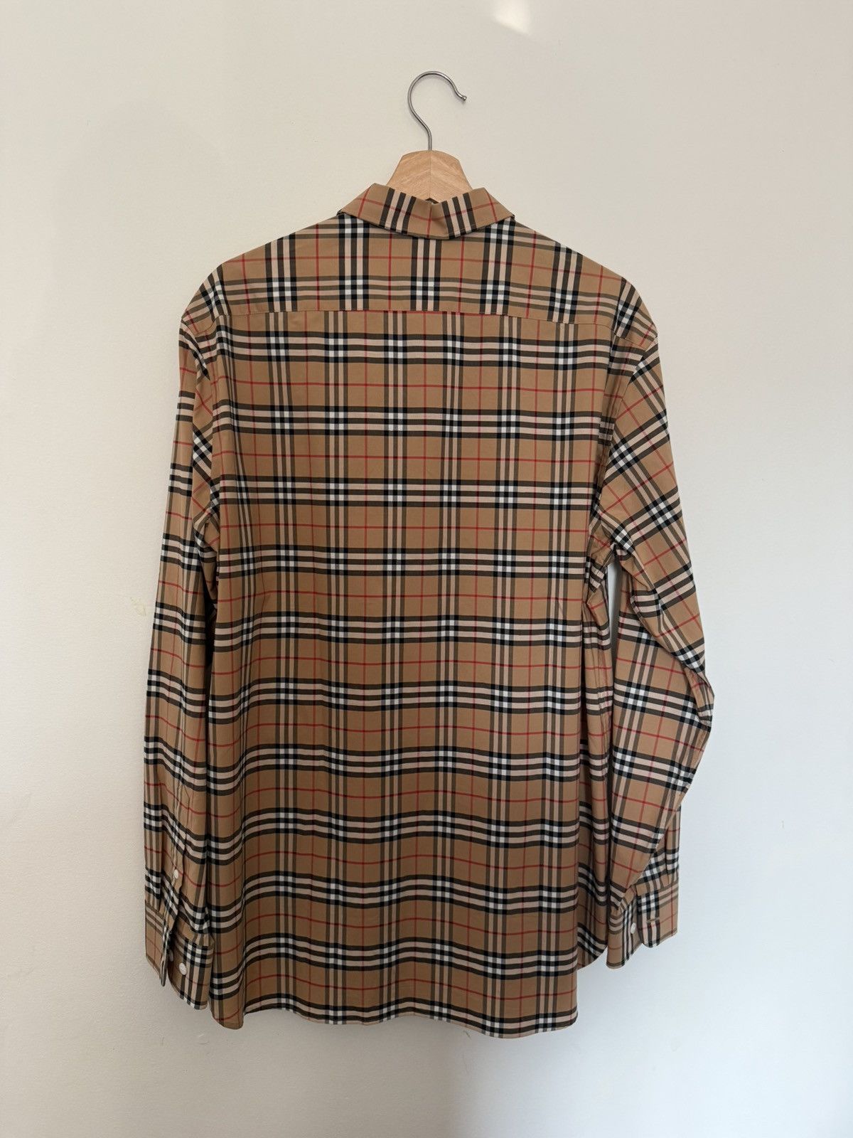 Burberry Burberry George Small Scale Checkered Flannel Size US XL / EU 56 / 4 - 2 Thumbnail