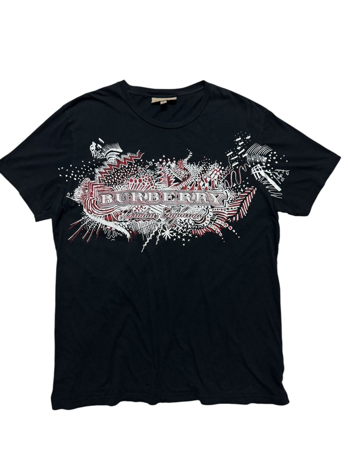Burberry Burberry London England Black T Shirt | Grailed