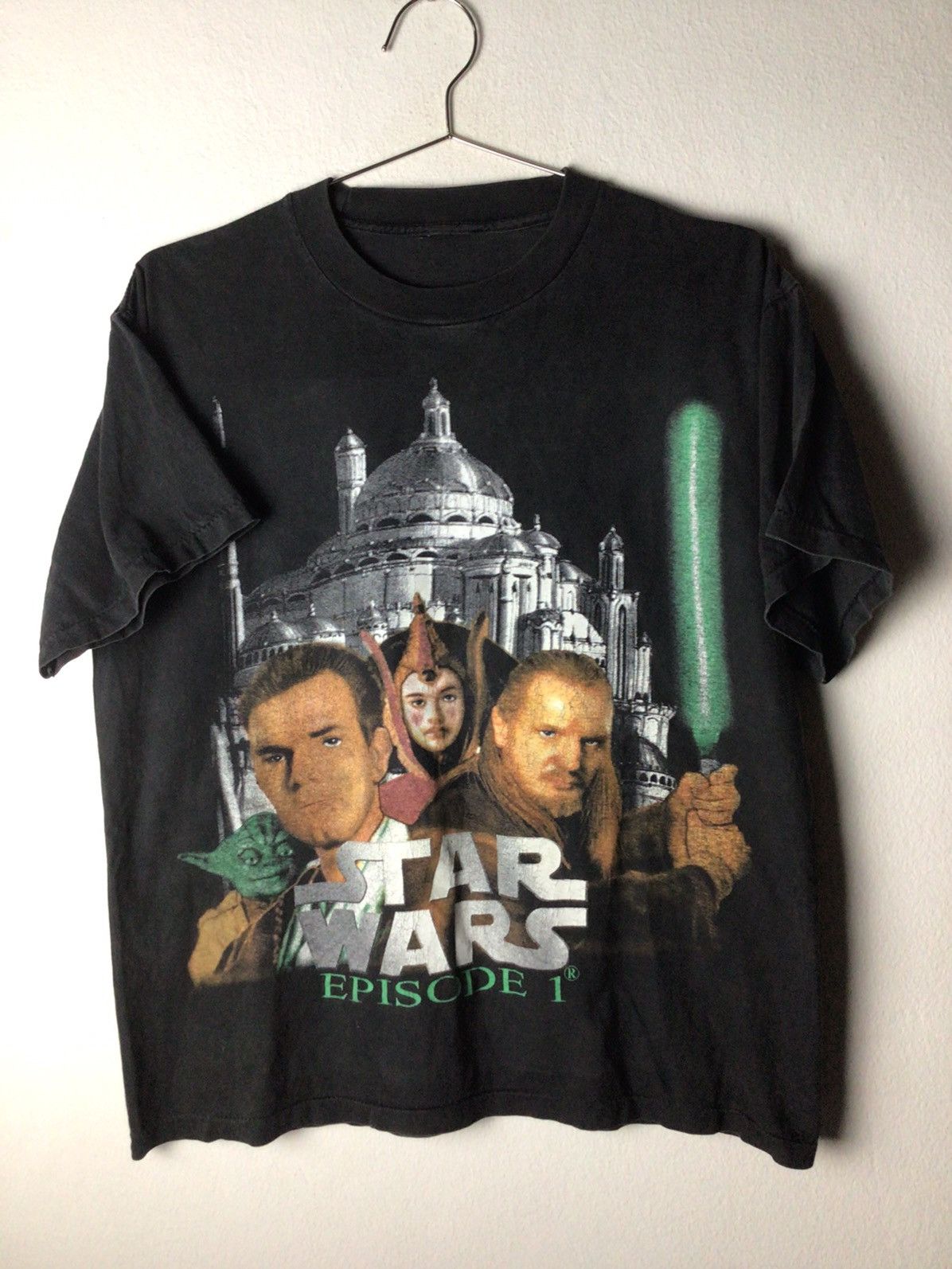 Rap Tees × Star Wars Star wars Episode 1 movie 90-00's Size US L / EU 52-54 / 3 - 2 Thumbnail