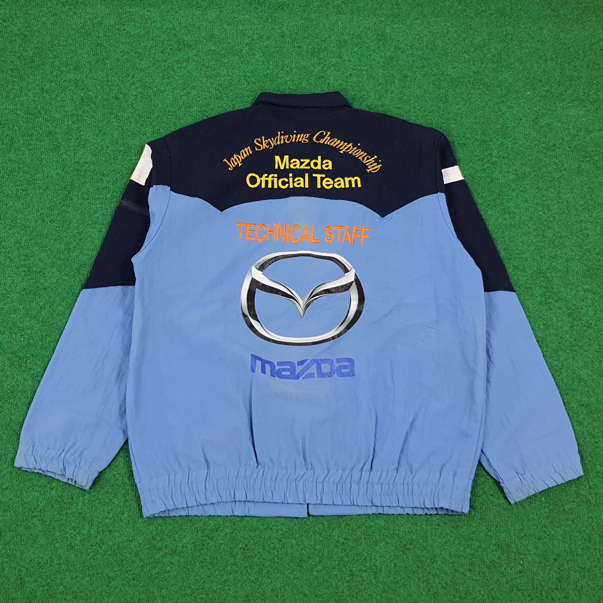 Japanese Brand × Vintage Vintage Mazda Japan Motorsports Racing official Team Jacket Size US M / EU 48-50 / 2 - 1 Thumbnail