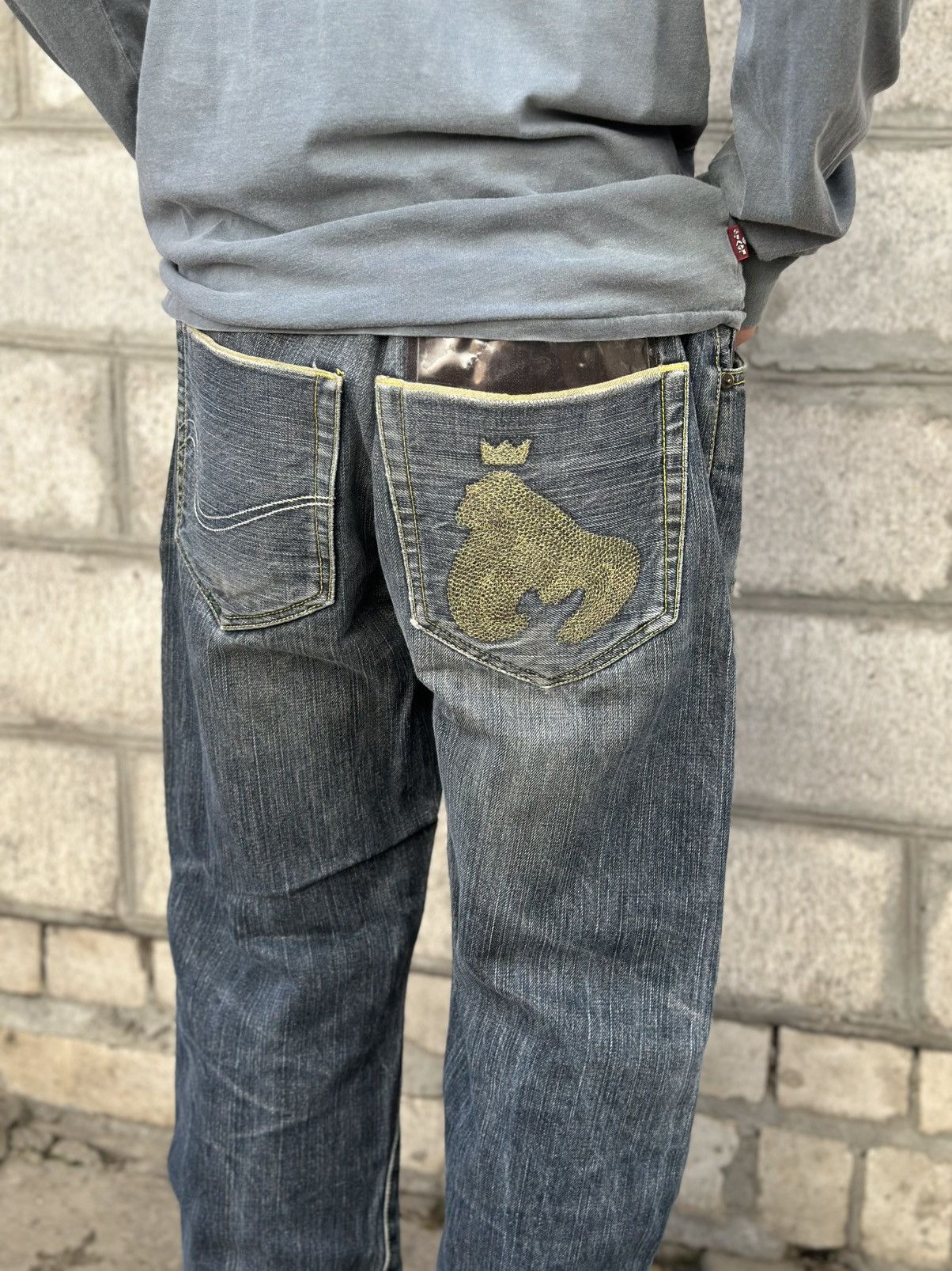Y/Project Luxury Money Jeans 36 90s Pants Streetwear 90s Distressed Size US 36 / EU 52 - 7 Thumbnail