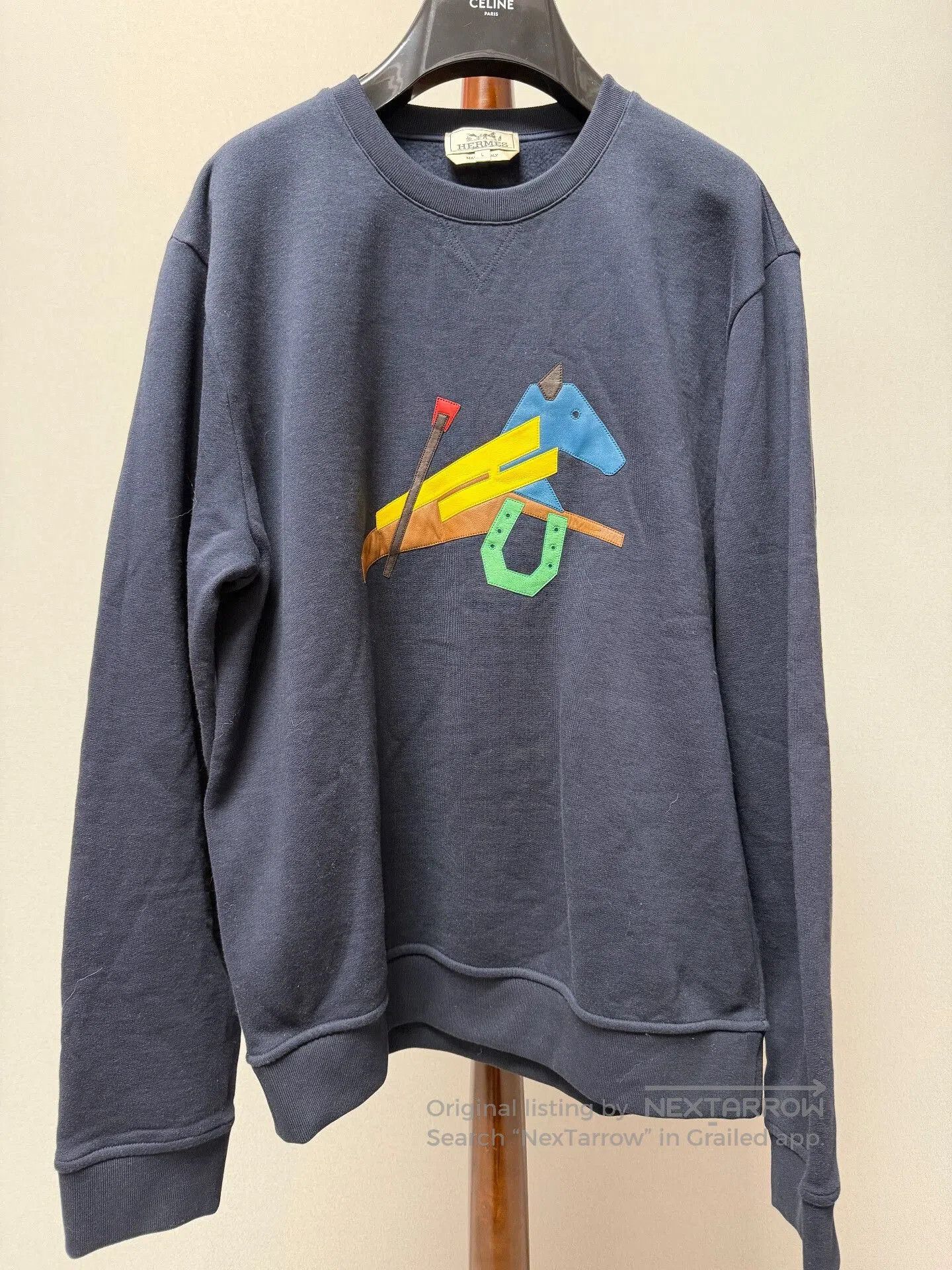 Hermes Hermes Patchwork Pony Sweatshirt. Size US L / EU 52-54 / 3 - 1 Thumbnail
