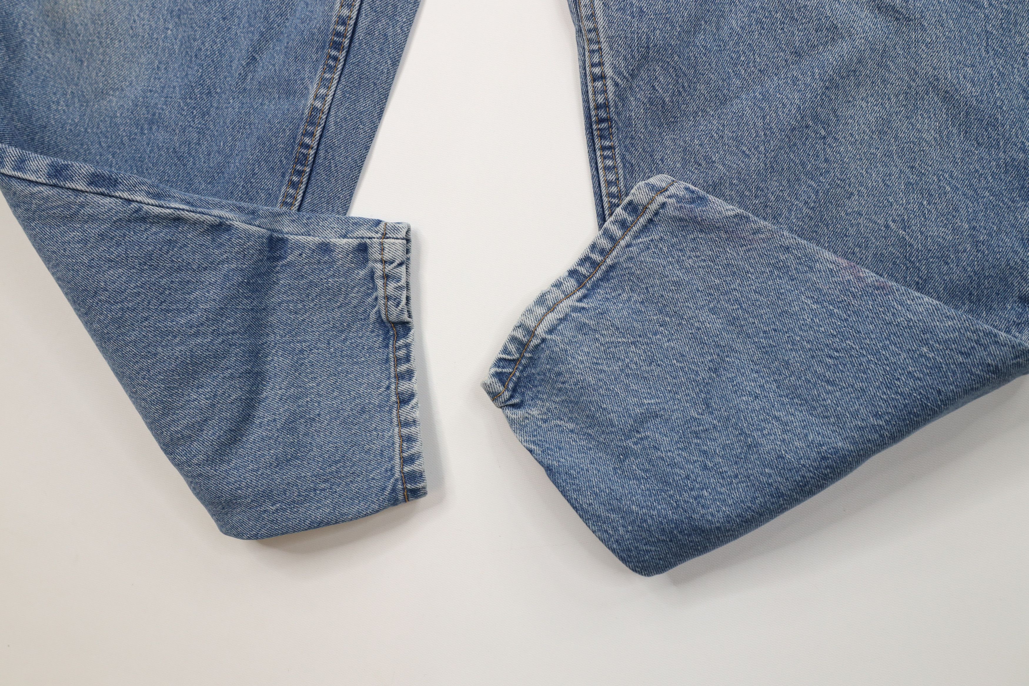 Levi's Vintage Y2K 2002 Levis 550 Relaxed Tapered Leg Jeans USA Size 22" - 6 Thumbnail