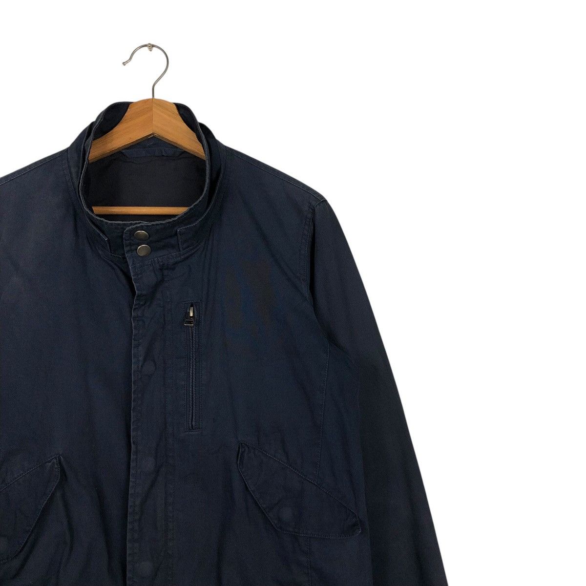 Japanese Brand × Ships Jet Blue 📌Vintage Bomber Jacket Ships Jet Blue Japan Issey Miyake Size US M / EU 48-50 / 2 - 7 Thumbnail