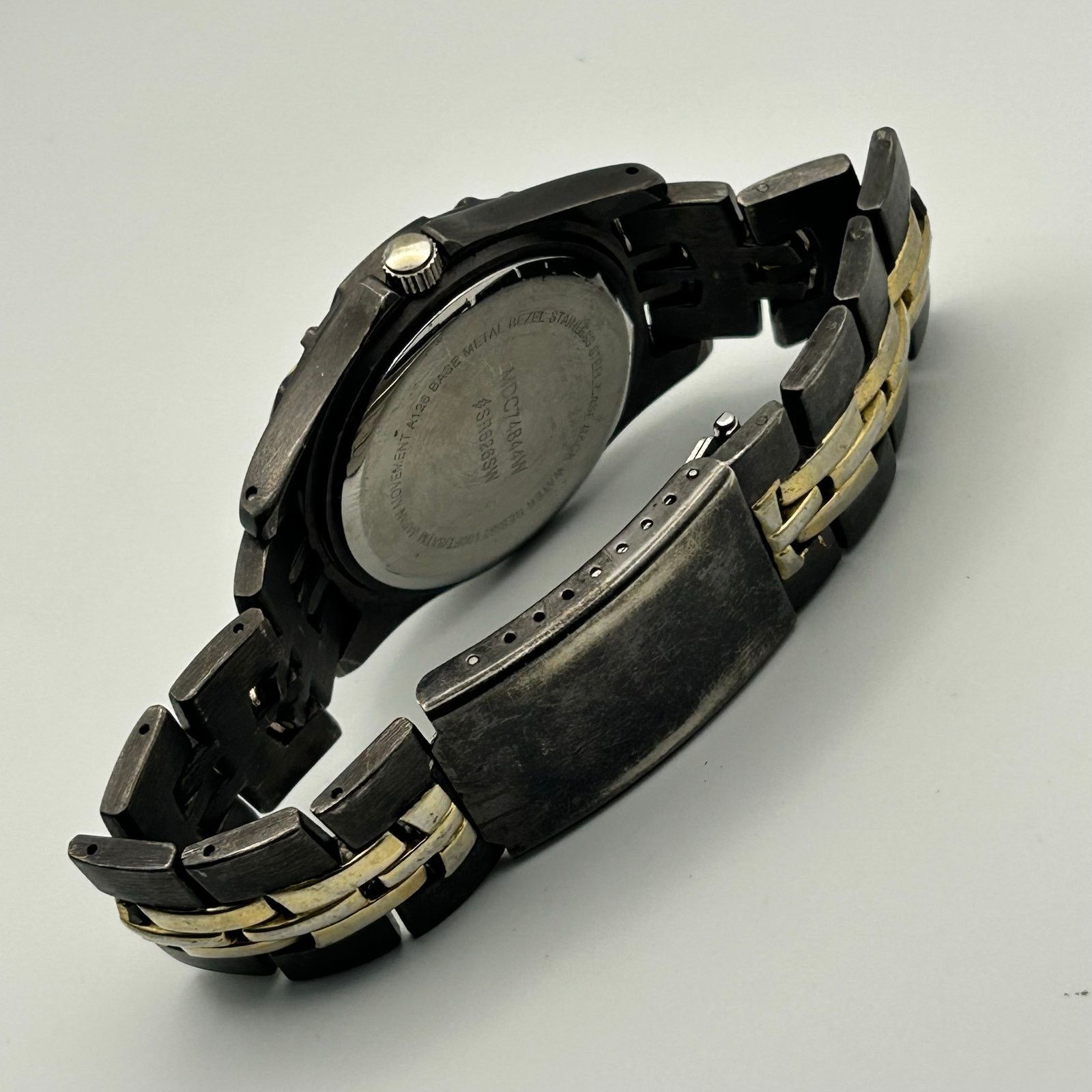 Other Men’s Gold and Black Stainless Steel Men’s Watch Size ONE SIZE - 5 Thumbnail