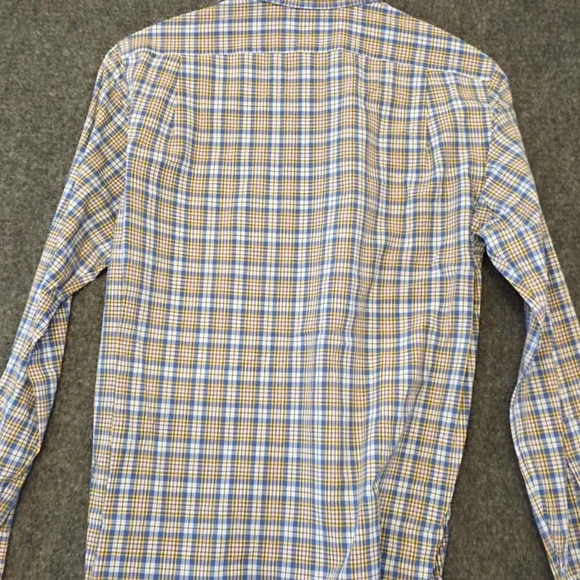 Polo Ralph Lauren Polo Ralph Lauren Shirt Mens Medium Blue Plaid Cotton Button Down Long Sleeve Size US M / EU 48-50 / 2 - 7 Thumbnail