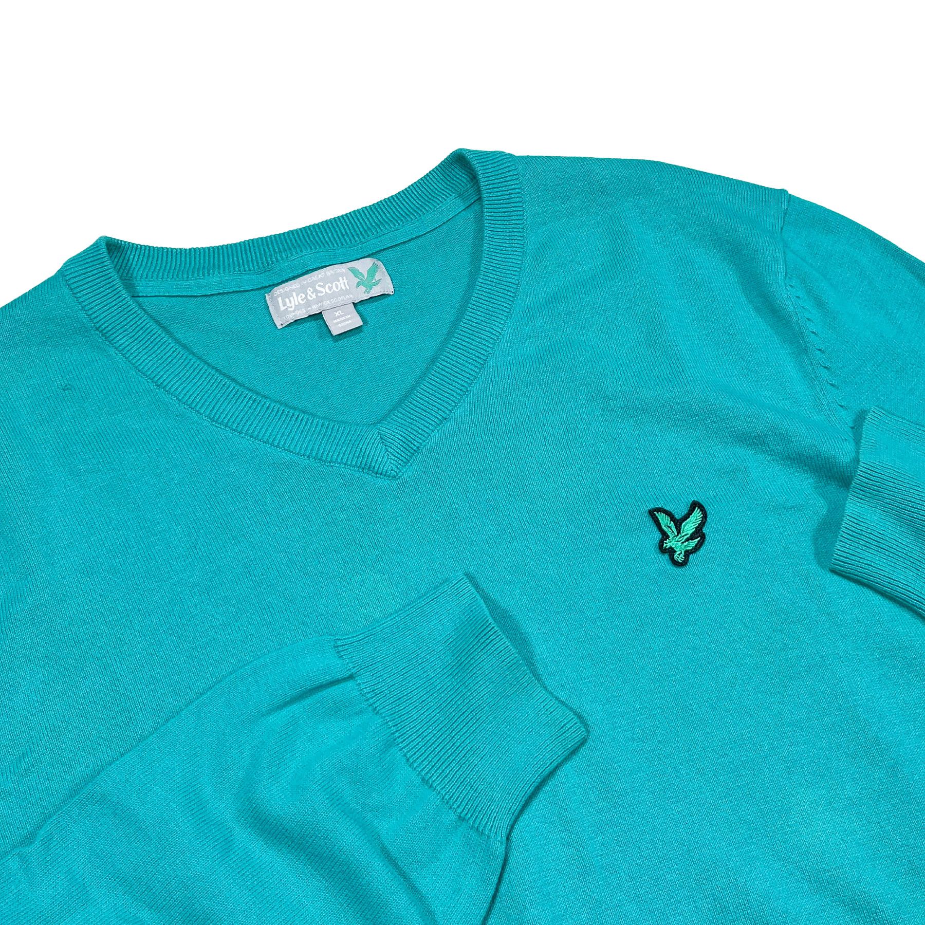 Lyle & Scott Lyle and Scott Vintage Sweater with rare Gray tags Size US XL / EU 56 / 4 - 4 Thumbnail
