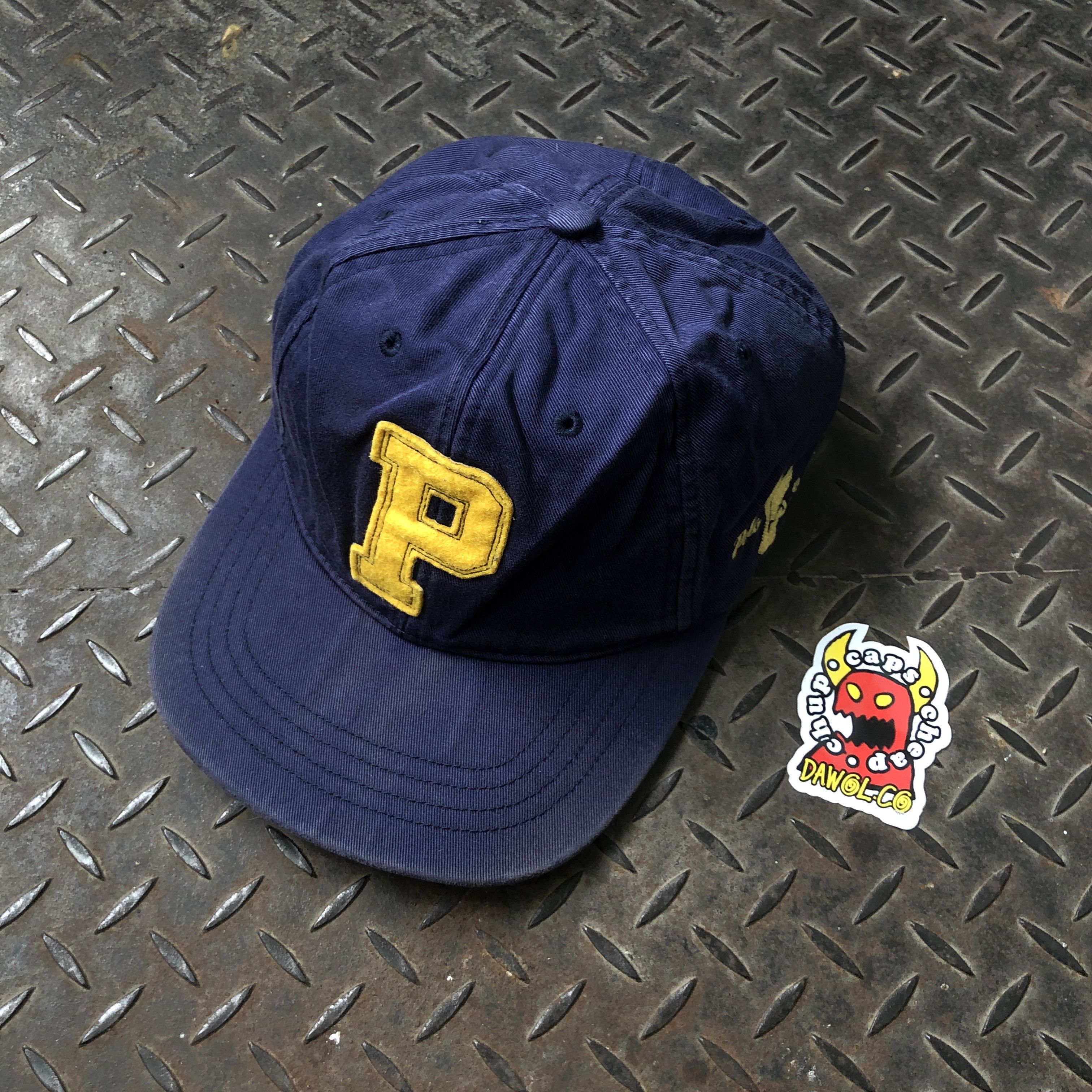 Polo Ralph Lauren 🔥RARE🔥 Vintage Polo Sport Ralph Lauren Logo Sunfaded Hat Size ONE SIZE - 1 Thumbnail