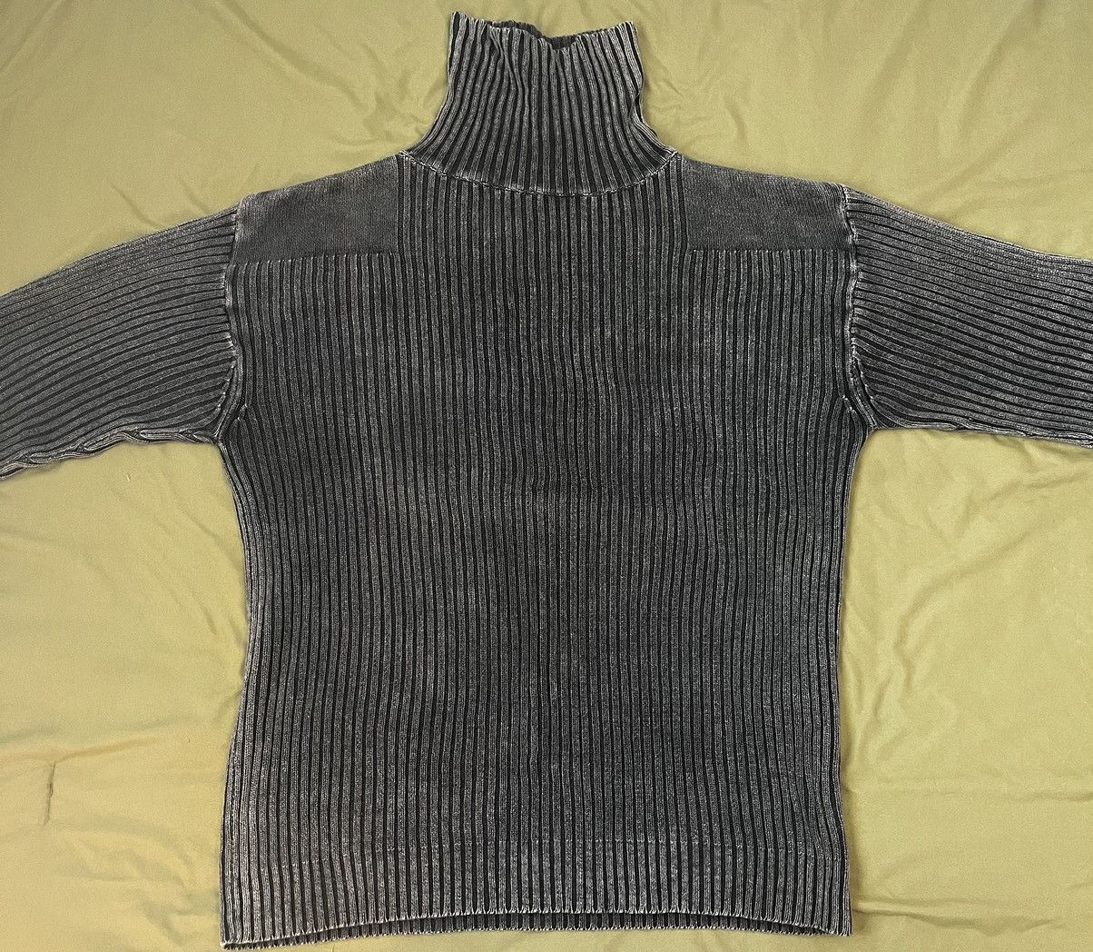 Japanese Brand Black Knit Turtleneck Size US XL / EU 56 / 4 - 1 Preview