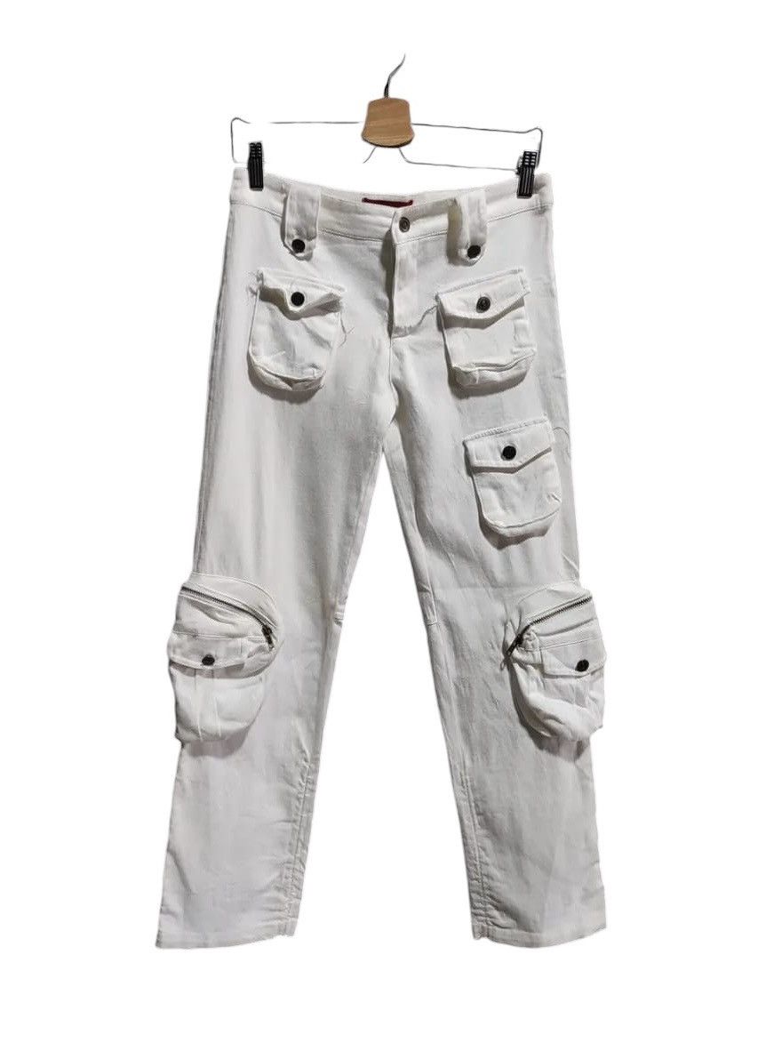 Japanese Brand Bamuse Multipocket Tactical Cargo Pants Size 28" / US 6 / IT 42 - 1 Thumbnail