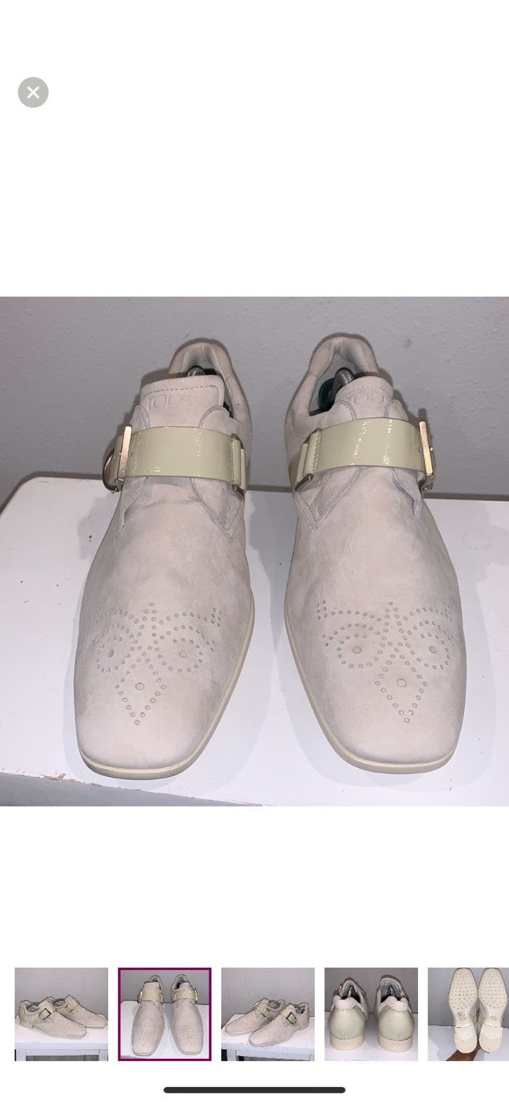 Tod's TODS WESTERN LOAFERS OFFWHITE SIZE 6 Size US 6 / EU 39 - 2 Thumbnail