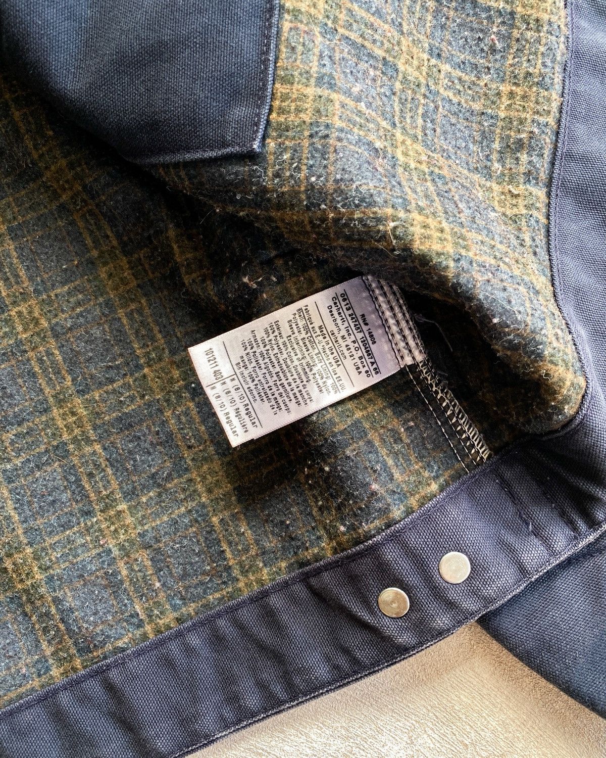 Carhartt Carhartt x FFA Detroit Blanked Lined Jacket - 101211403 Size US M / EU 48-50 / 2 - 6 Thumbnail