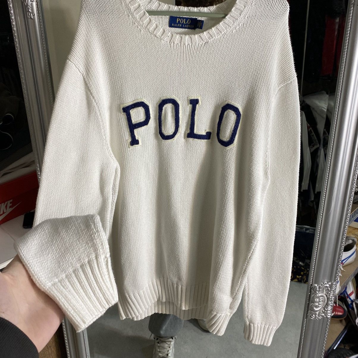 Polo Ralph Lauren Vintage Polo Ralph Lauren Sweater Big Logo Size US S / EU 44-46 / 1 - 3 Thumbnail