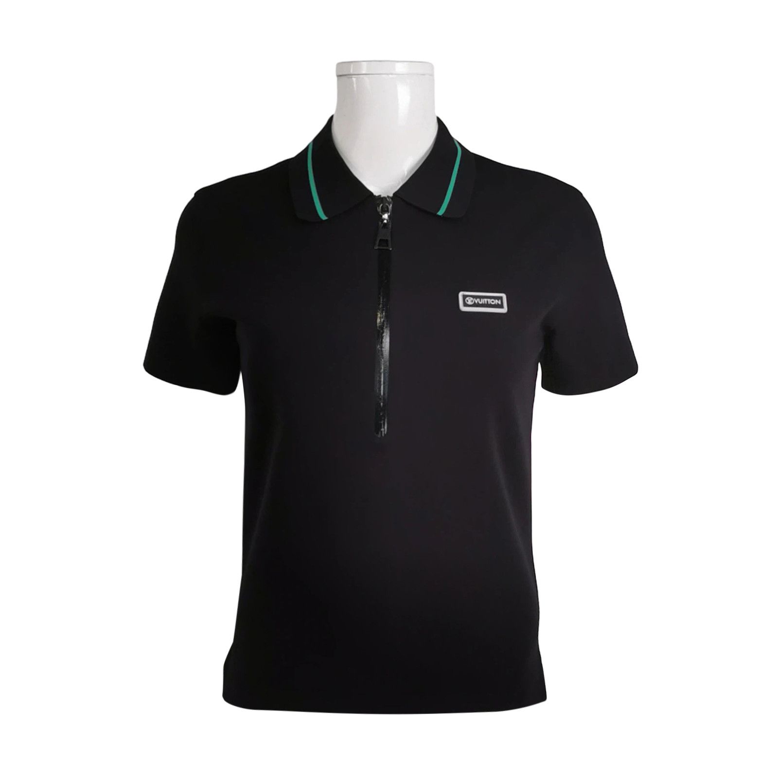 Louis Vuitton Louis Vuitton Logo Patch Zip Polo Size FR 34 Size XS / US 0-2 / IT 36-38 - 1 Thumbnail