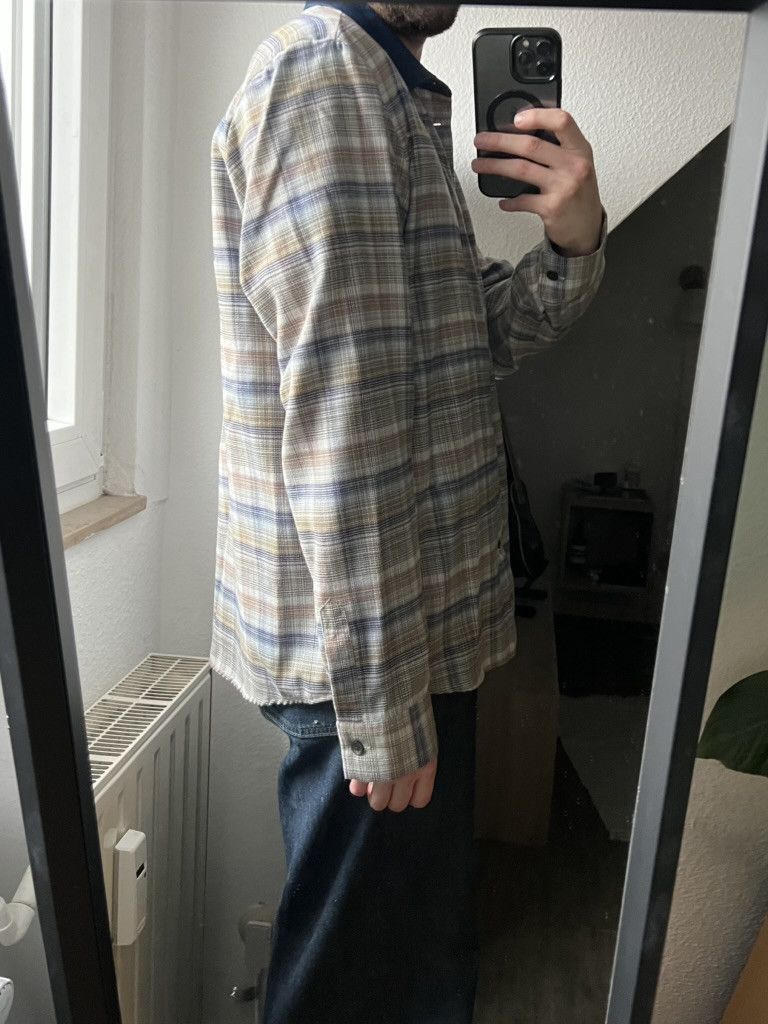 Stephan Schneider Stephan Schneider Plaid Shirt Denim Collar Size 7 L Size US L / EU 52-54 / 3 - 4 Thumbnail