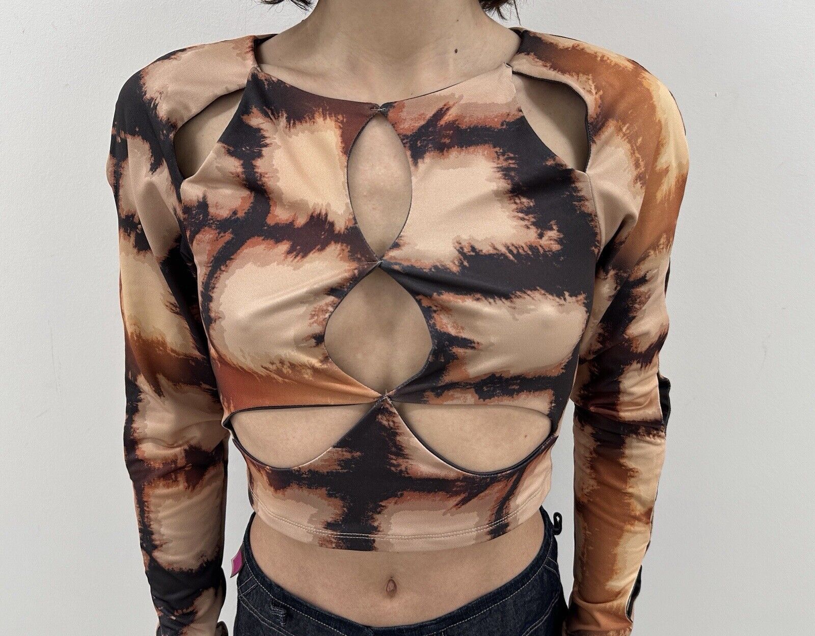 Jaded London Jaded London Top Womens Long Sleeve Rave Festival Party y2k Size S / US 4 / IT 40 - 5 Thumbnail
