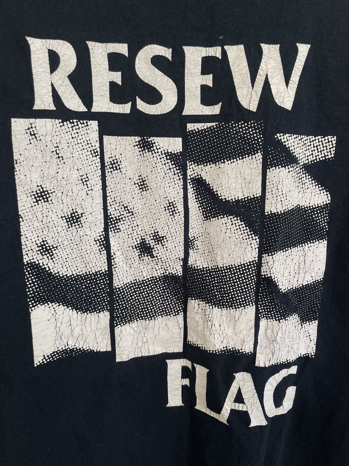 Other Resew Flag long sleeve Black Flag design t shirt Size US L / EU 52-54 / 3 - 5 Thumbnail