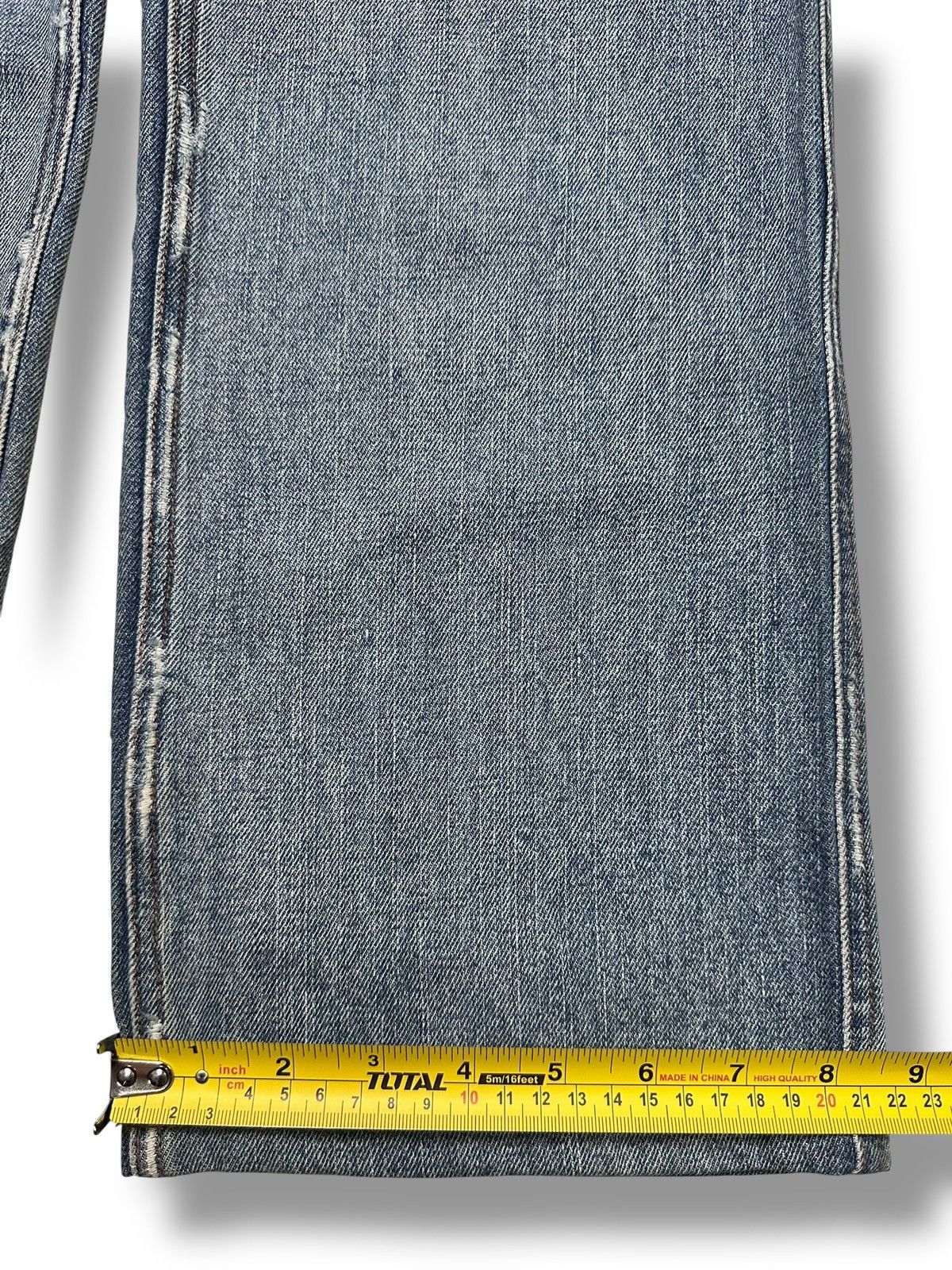 Japanese Brand Japan Jeans Distressed Straight Loose Style With Faded Wash Size US 32 / EU 48 - 14 Thumbnail