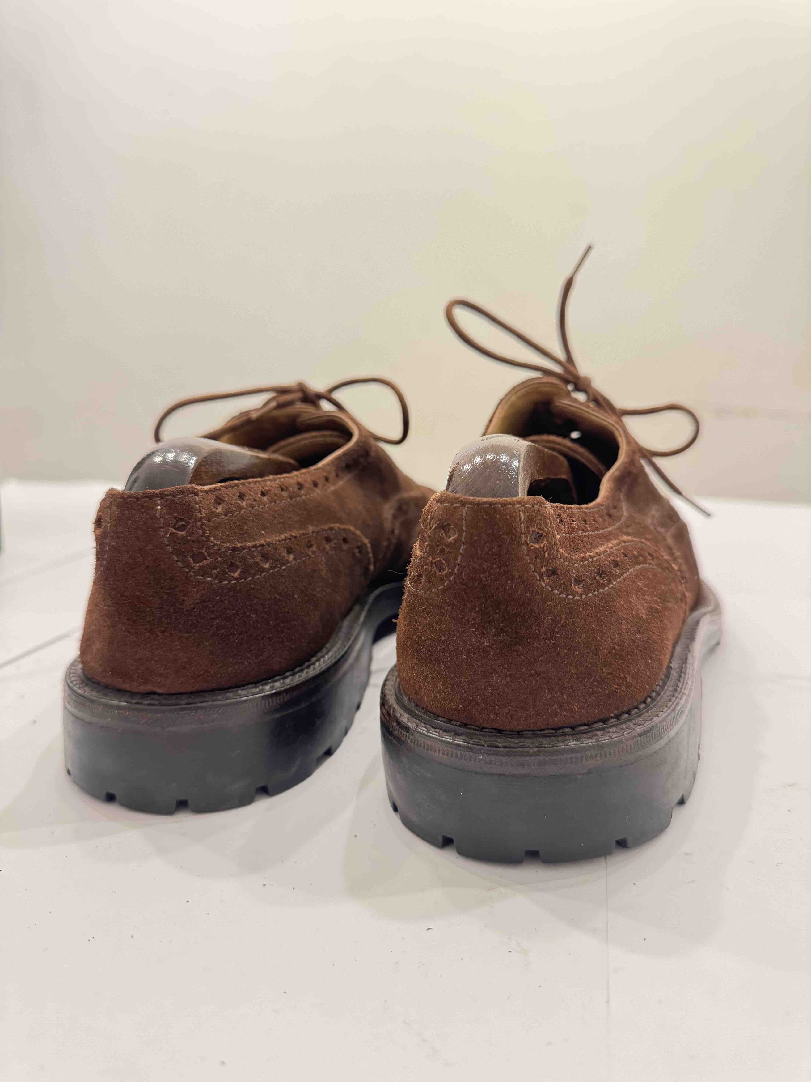 Other Scarpe Al Duca D'Aosta Derby in Suede marrone Size US 10 / EU 43 - 4 Thumbnail