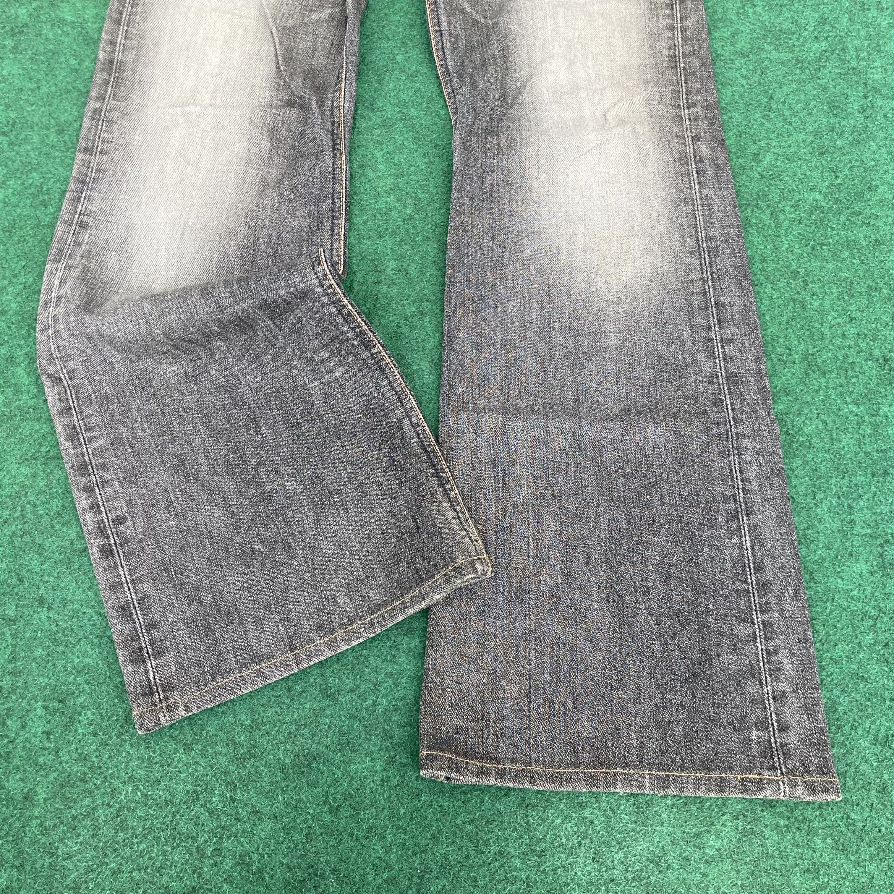 Designer × Lee × Vintage 29x31.5 Vtg Lee Riders Faded Denim Flare Bootcut Sz 29 Jeans Size US 29 - 7 Thumbnail