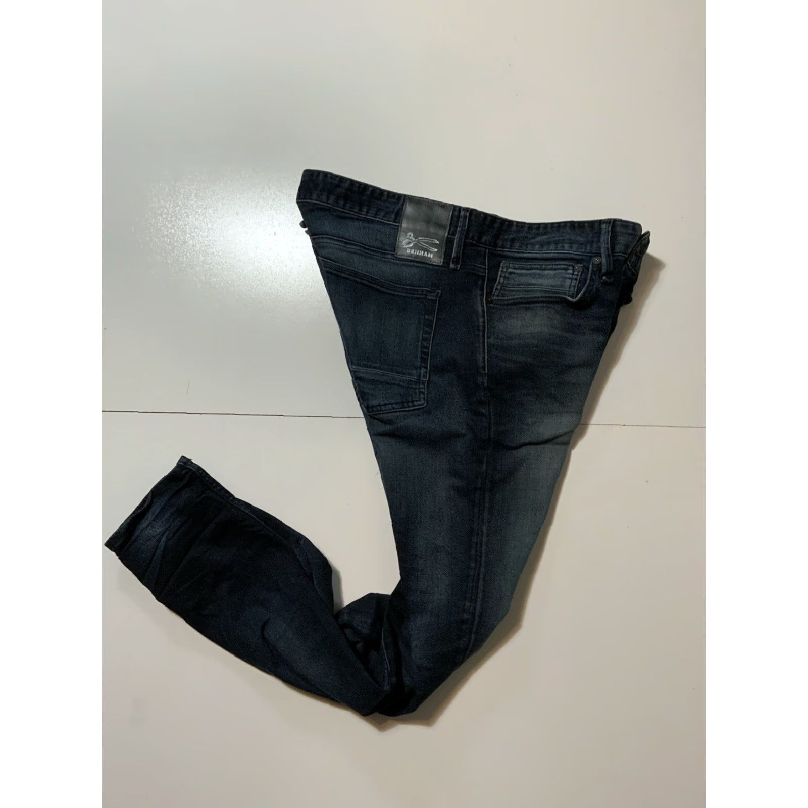 DENHAM VINTAGE Denham The Jeanmaker Bolt Skinny Slim Fit Button Fly Denim Jeans Sz. 36 Size US 36 / EU 52 - 2 Thumbnail