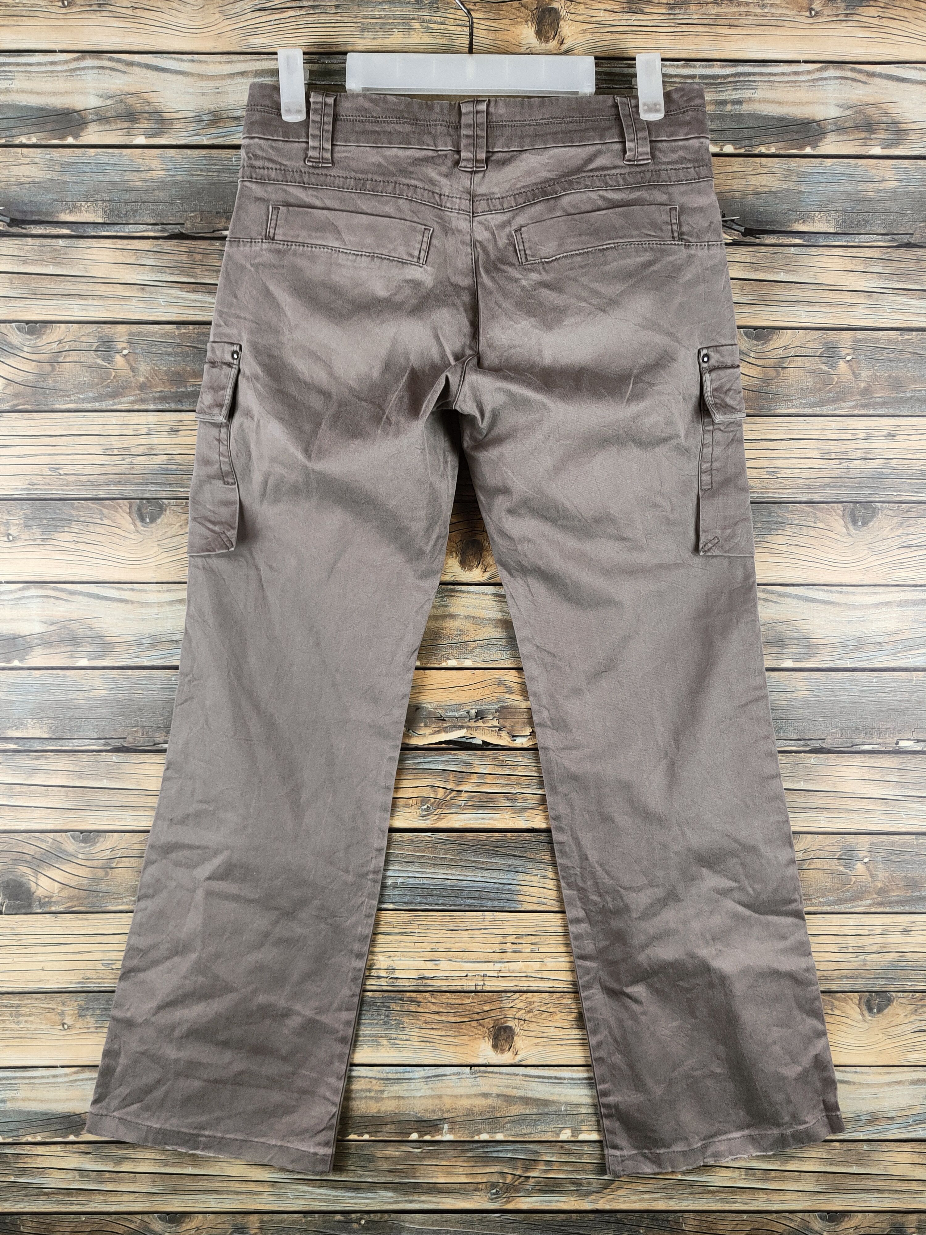 Japanese Brand DL Lufu Beige Multipocket Cargo Pants #46-416 Size 26" / US 2 / IT 38 - 7 Thumbnail