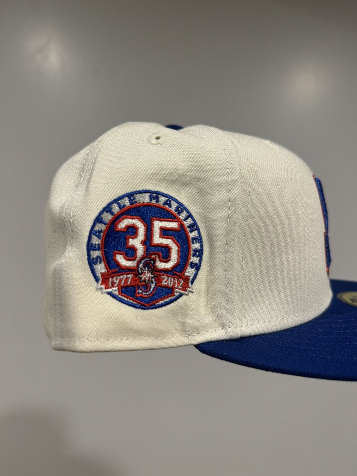 Hat Club × MLB × New Era Pro Image Foxhills Exclusive Seattle Mariners off white 3/8 Size ONE SIZE - 2 Thumbnail