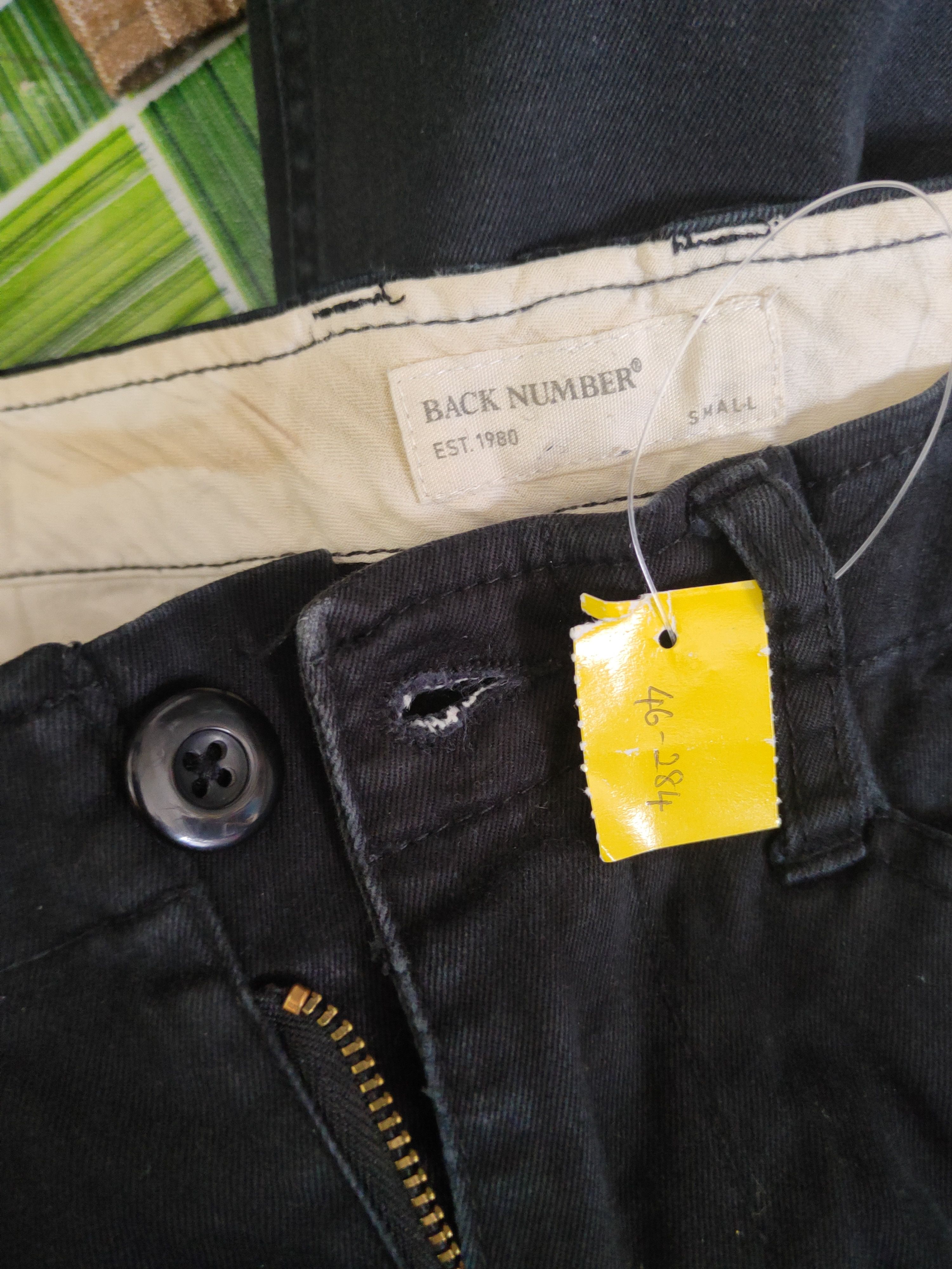 Japanese Brand DL Back Number Black Multipocket Cargo Pants #46-284T Size US 31 - 14 Thumbnail
