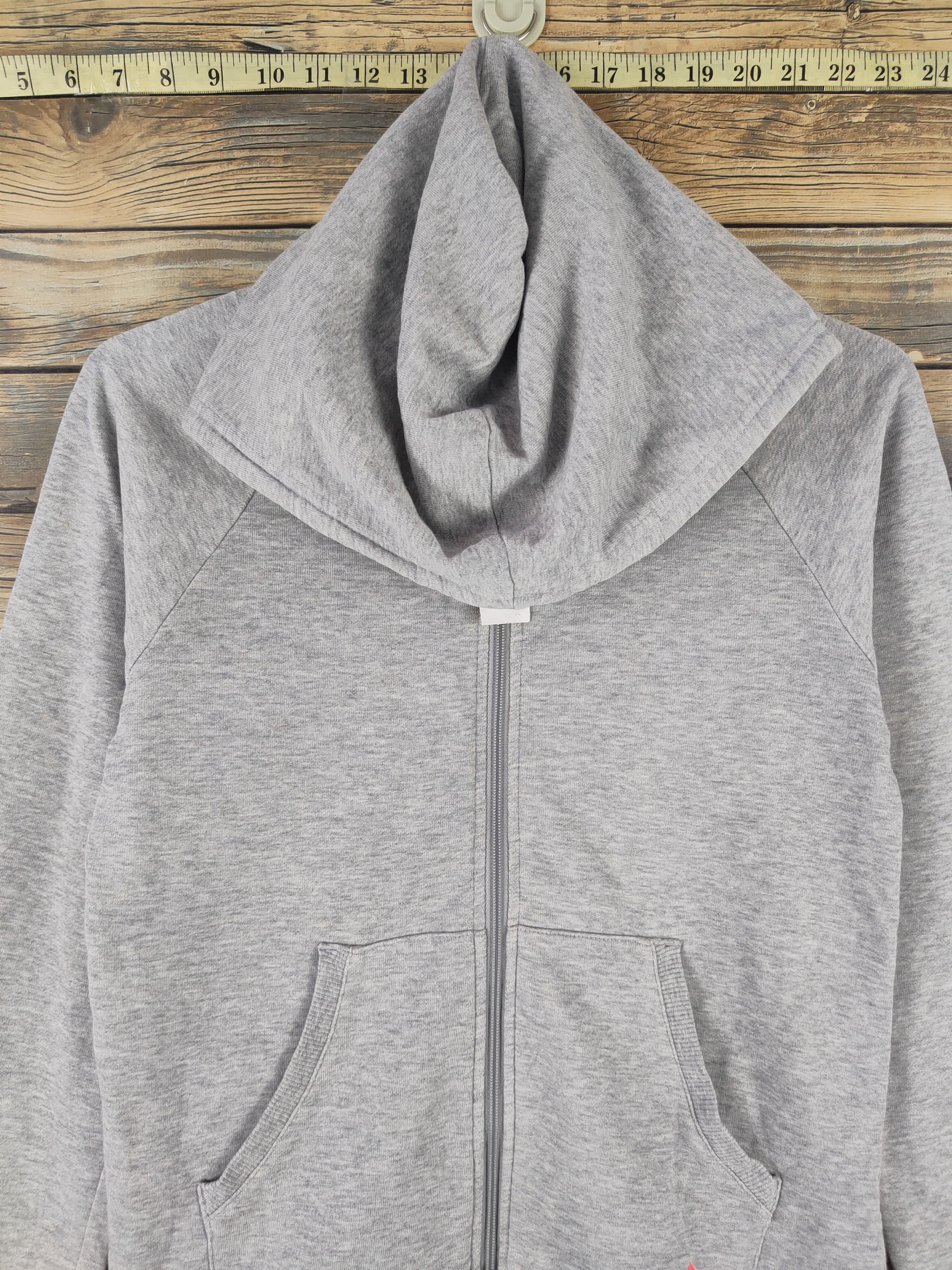 Adidas DL Adidas Gray Hoodie Sweaters #1683 Size S / US 4 / IT 40 - 2 Thumbnail
