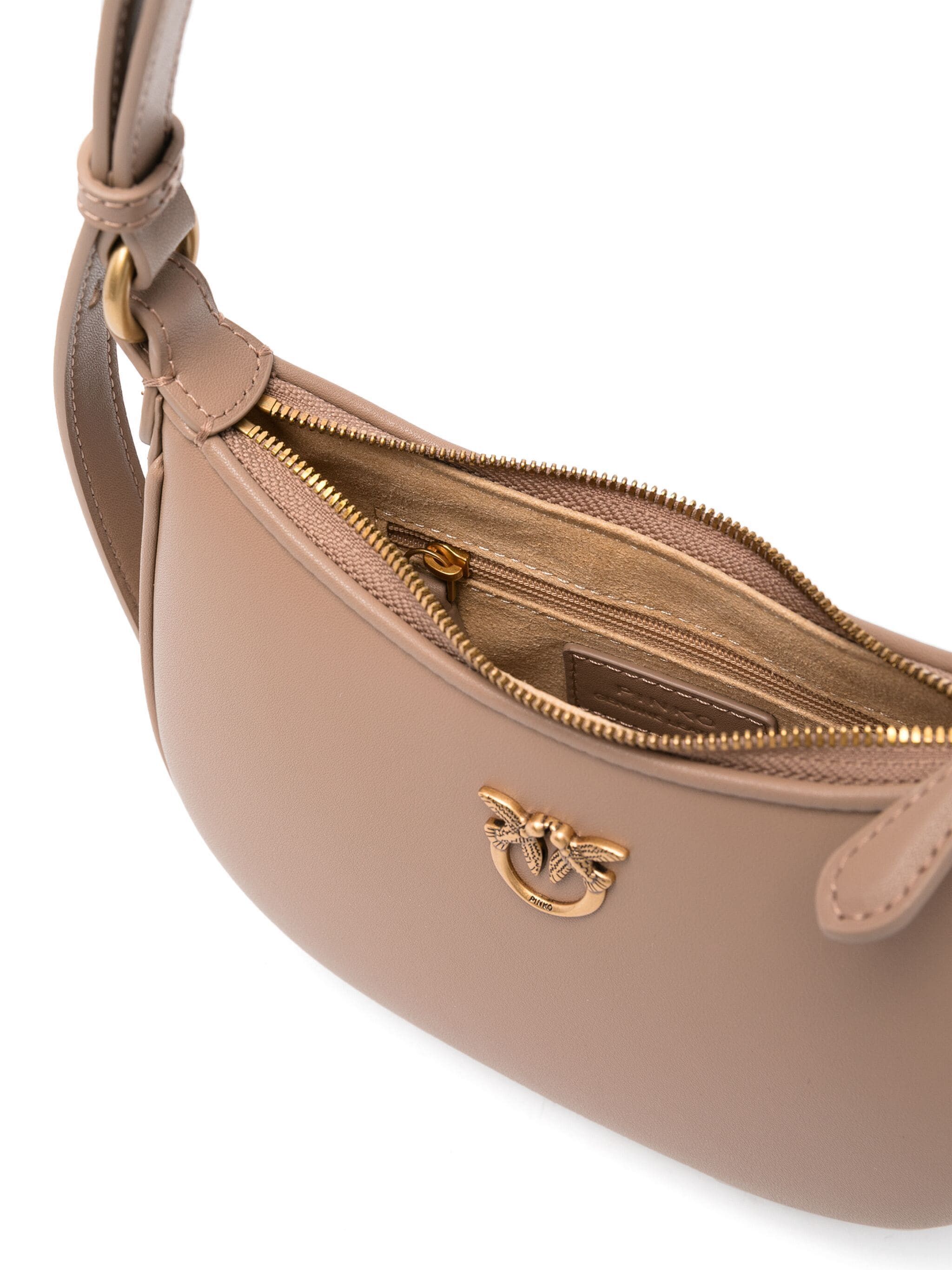 Pinko o1s22i1n0824 Size: OS / Half Moon Shoulder Bag in Brown Size ONE SIZE - 5 Thumbnail