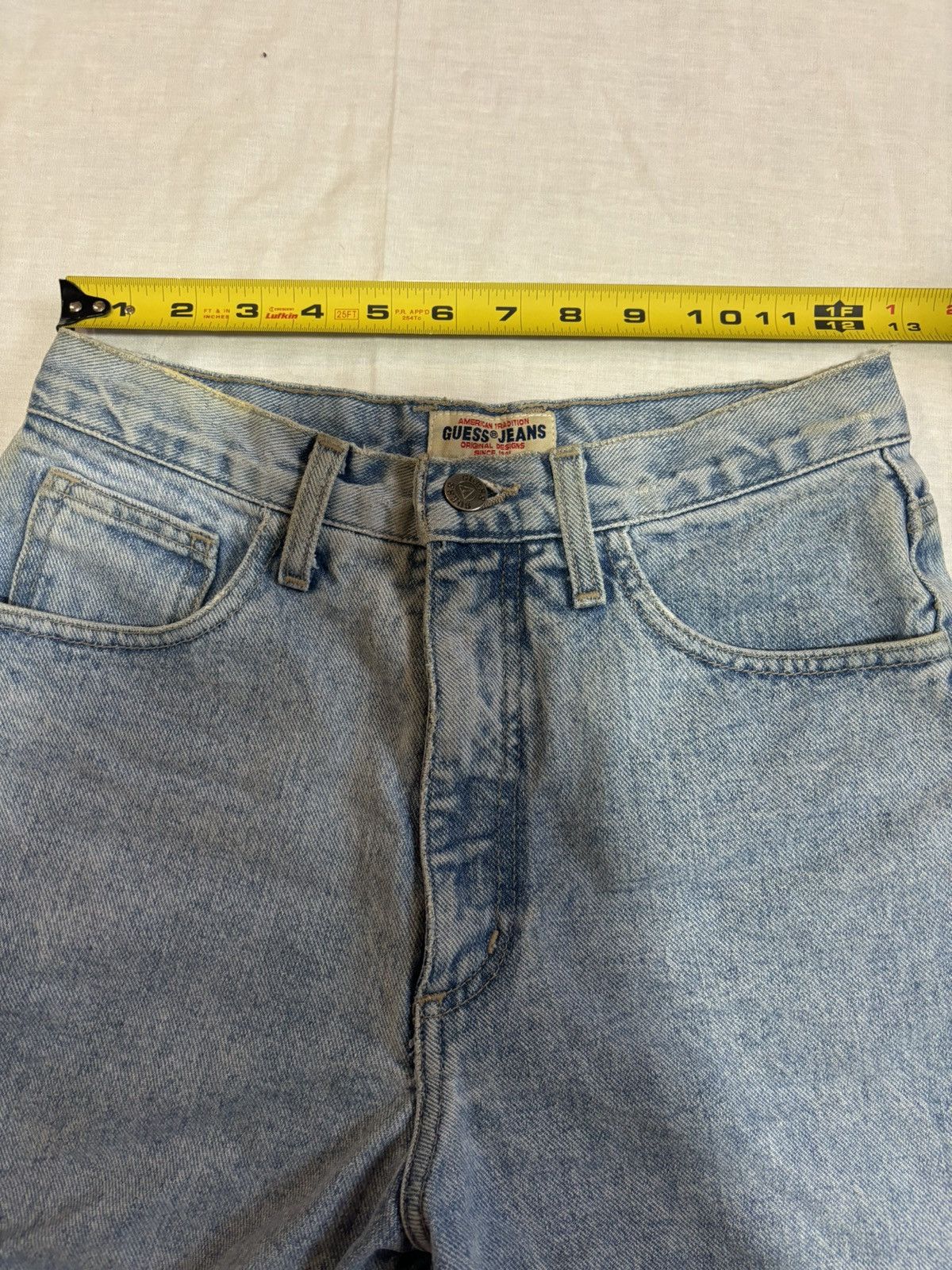 Guess × Vintage 90s denim high rise Shorts Size 27" / US 4 / IT 40 - 5 Thumbnail