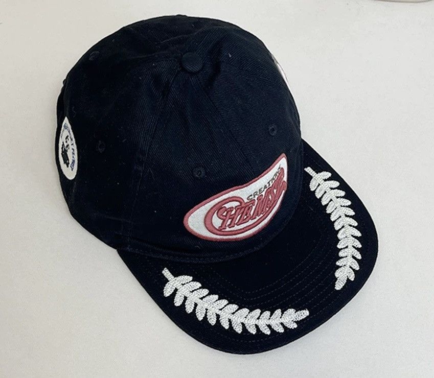 Japanese Brand Outdoor retro fashion embroidered patches cap hat aesthetic Size ONE SIZE - 1 Thumbnail