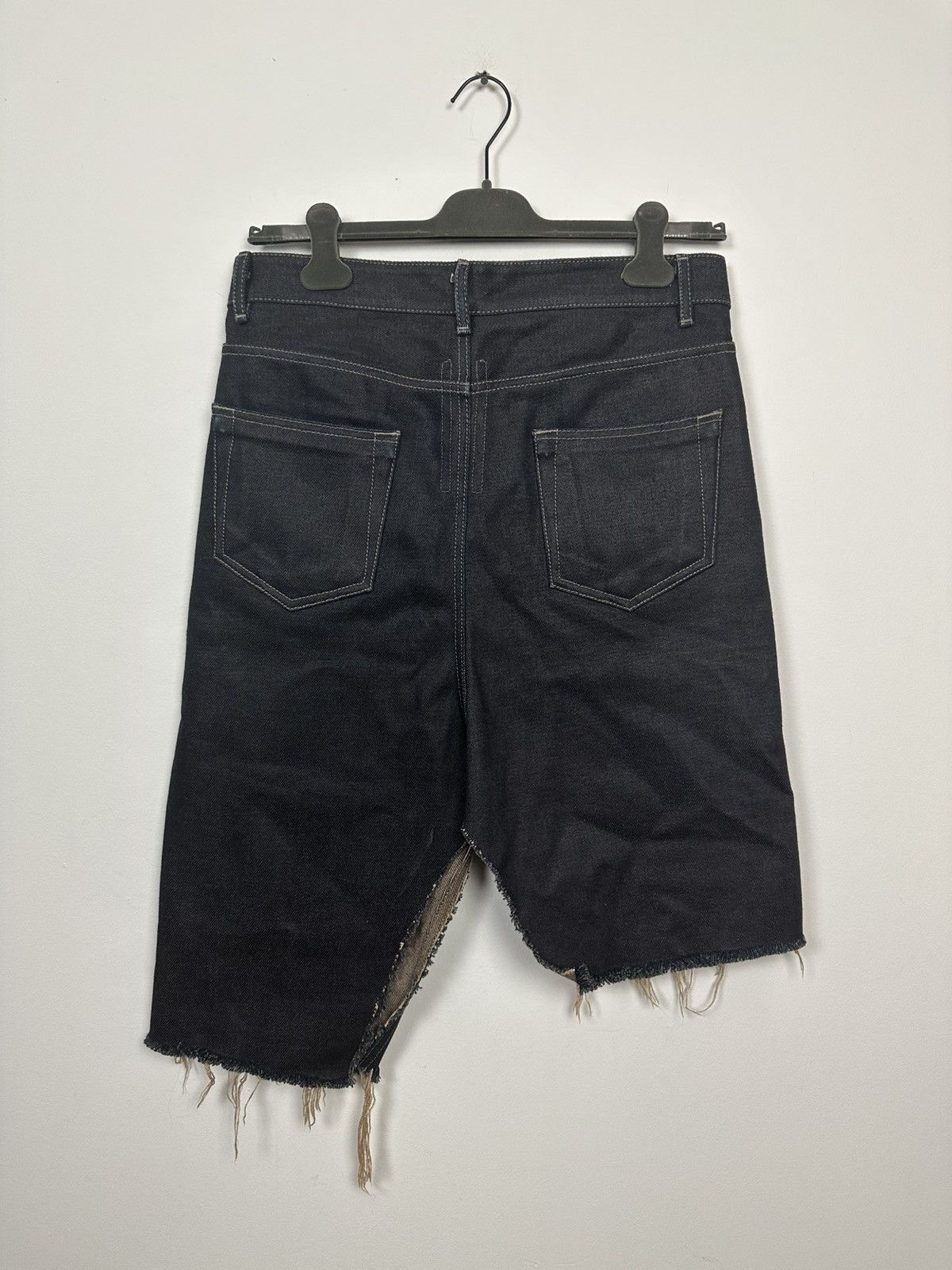 Rick Owens FW18 ‘SISYPHUS’ Raw Denim Sisyskirt Size US 31 - 3 Thumbnail
