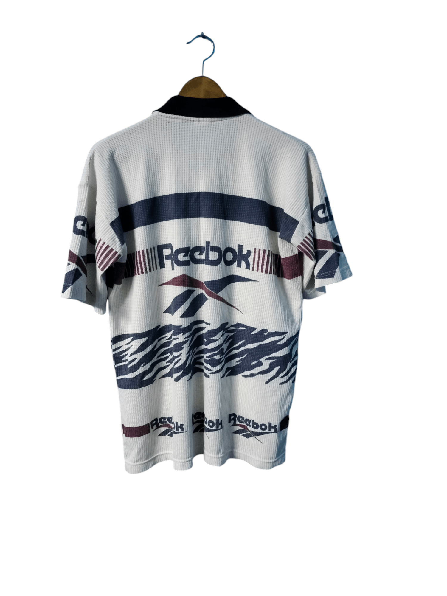 Reebok × Vintage vintage 90s REEBOK shirt big logo Size US XL / EU 56 / 4 - 2 Thumbnail