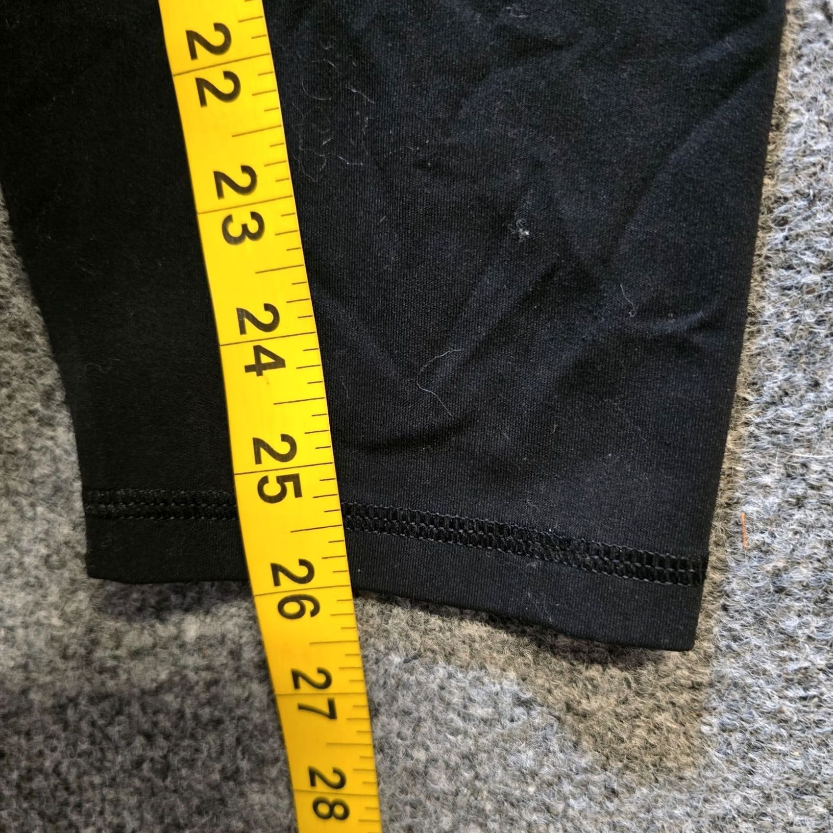 Everlane Everlane Pants Womens XL Black Perform Ankle Stretch Leggings Athletic Yoga 7/8 Inseam Skinny Womens Activewear Size 40" / US 18 - 6 Thumbnail
