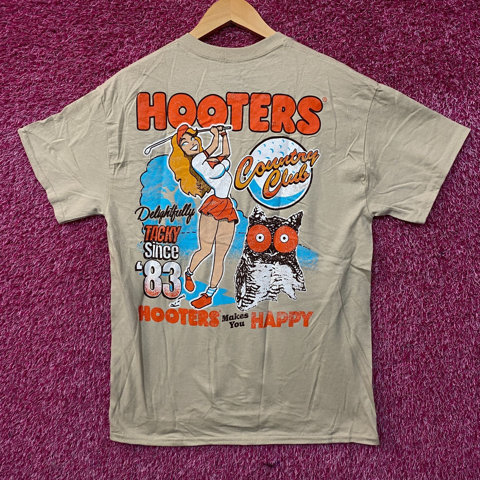 Ripple Junction Hooters Country Club Delightfully Tacky Since 83 T-Shirt Lar Size US L / EU 52-54 / 3 - 1 Thumbnail