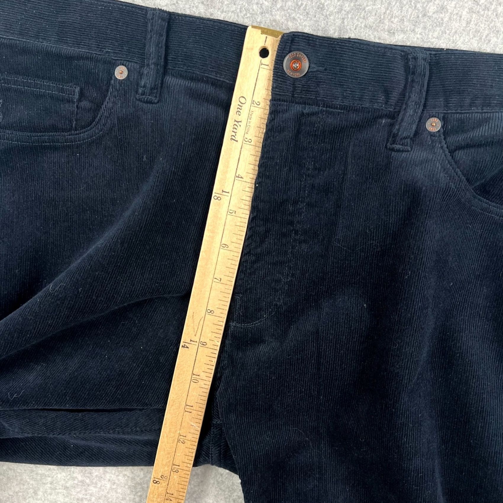 Todd Snyder Todd Snyder Stretch Corduroy Slim Fit Pants 36x32 Mens Blue Chino Huckberry Size US 36 / EU 52 - 6 Thumbnail
