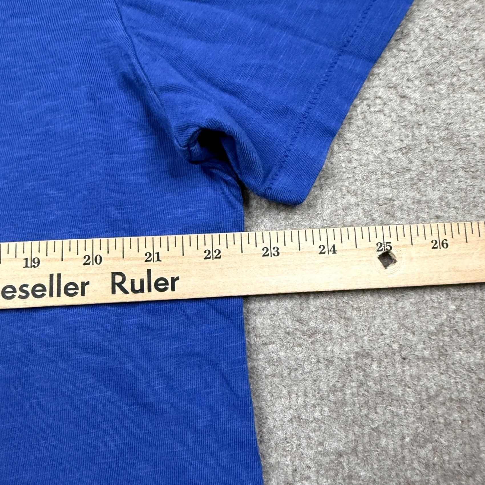 J.Crew J.CREW Pocket T Shirt Men XL Blue Knit Logo Shirt Short Sleeve Vintage? No Size US XL / EU 56 / 4 - 8 Thumbnail