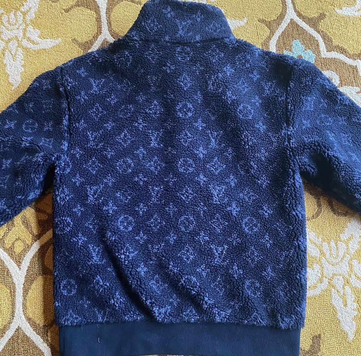 Louis Vuitton LV Monogram Jacquard Fleece Zip-Through Jacket Size US XS / EU 42 / 0 - 2 Thumbnail