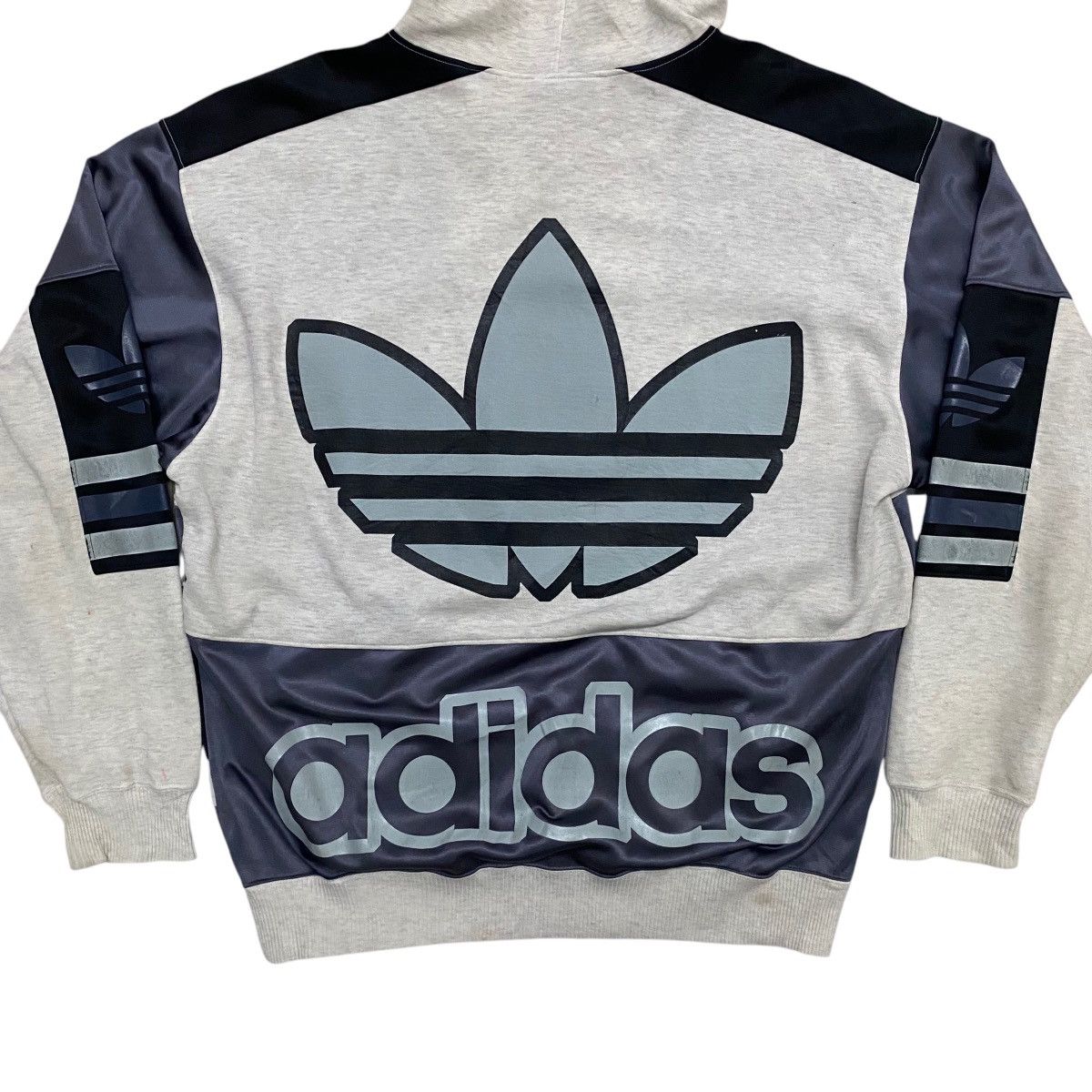 Adidas ☀️Vintage Adidas big logo trefoil sweatshirt hoodie japan Size US M / EU 48-50 / 2 - 6 Thumbnail