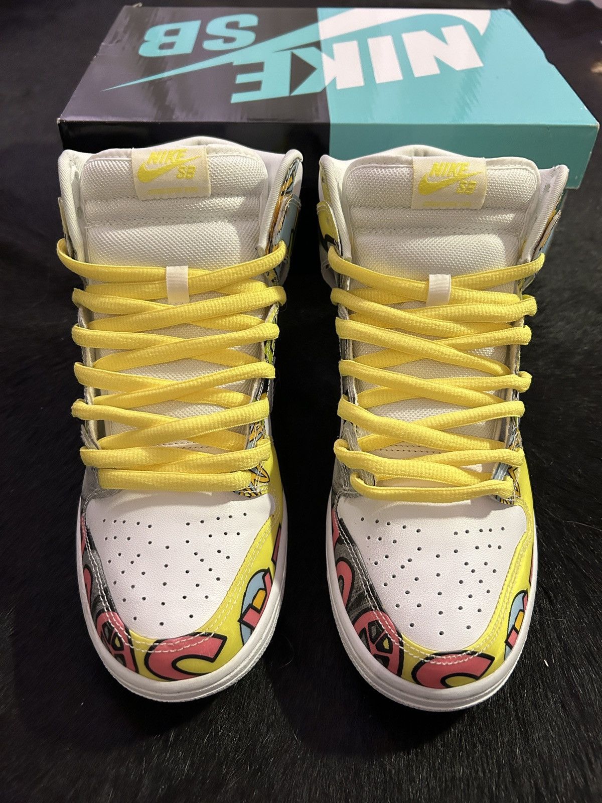 Nike Nike Sb Dunk High ”De La Soul” (2015) Size US 9 / EU 42 - 5 Thumbnail