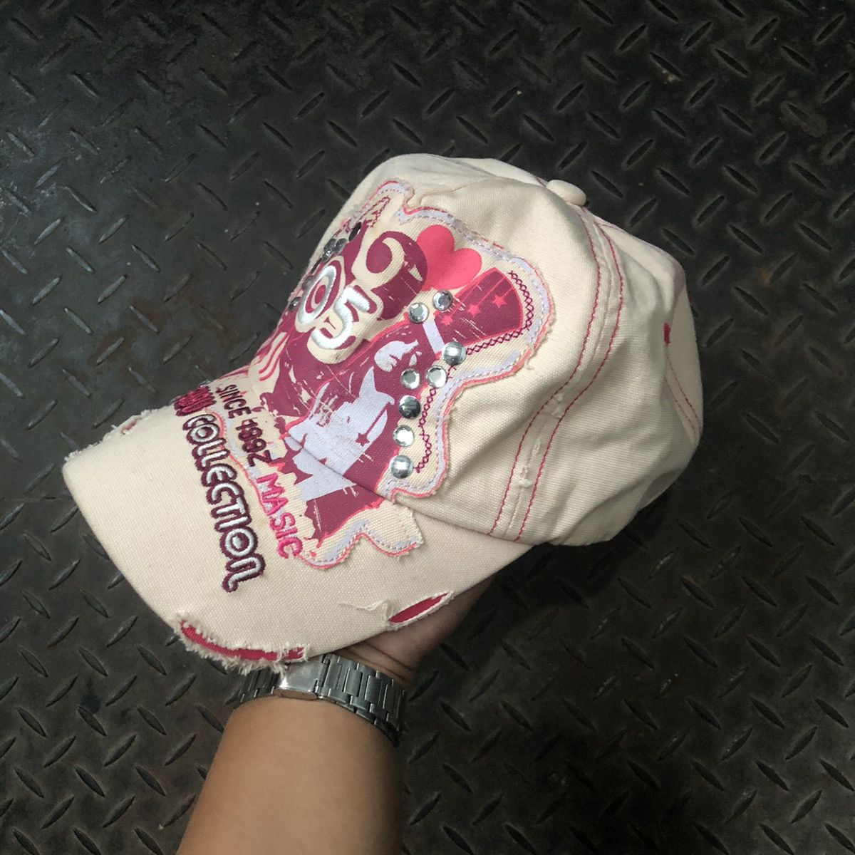 Fubu 🔥RARE🔥 Vintage Y2K Fubu x Hysteric Glamour Punk Music Hat Size ONE SIZE - 3 Thumbnail
