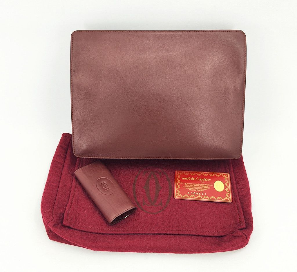 Cartier CARTIER Must de Cartier clutch bag with key holder Size ONE SIZE - 2 Thumbnail