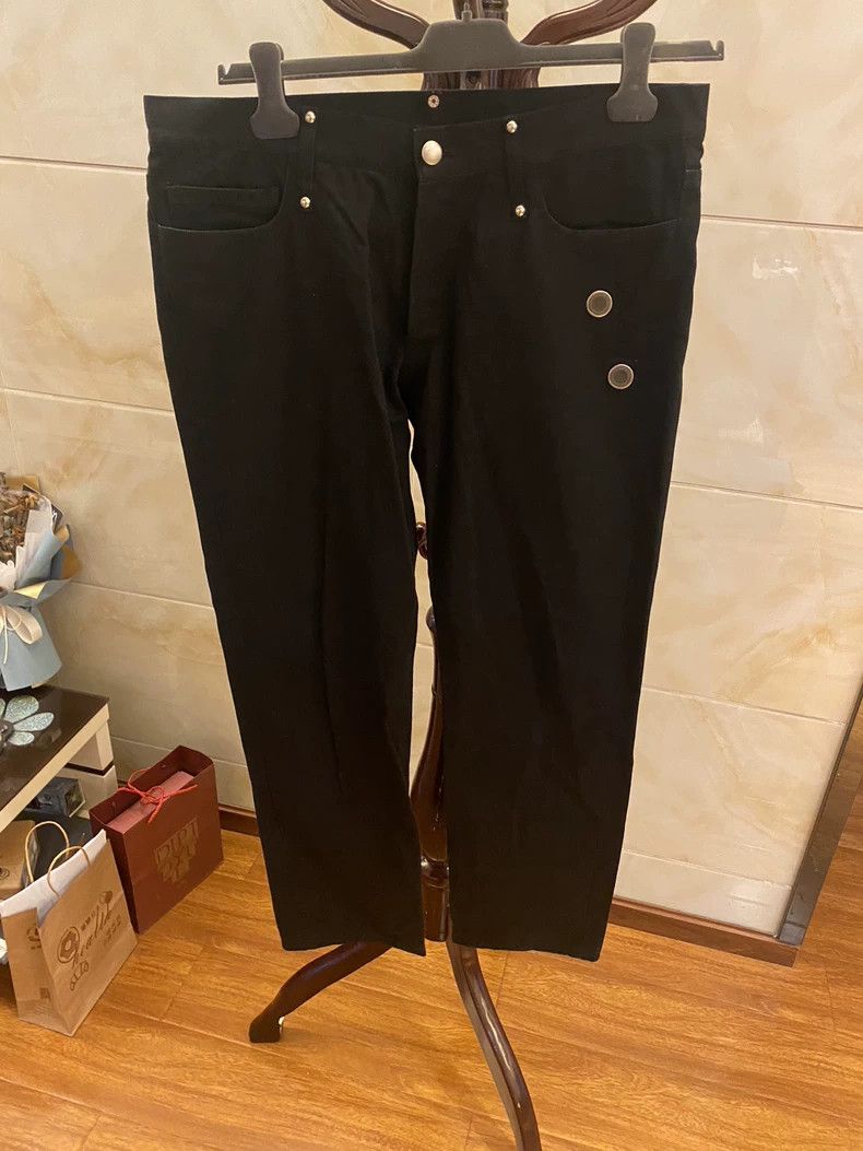 Yohji Yamamoto Casual Black Pants by Yohji Yamamoto-dmc Size US 34 / EU 50 - 1 Thumbnail