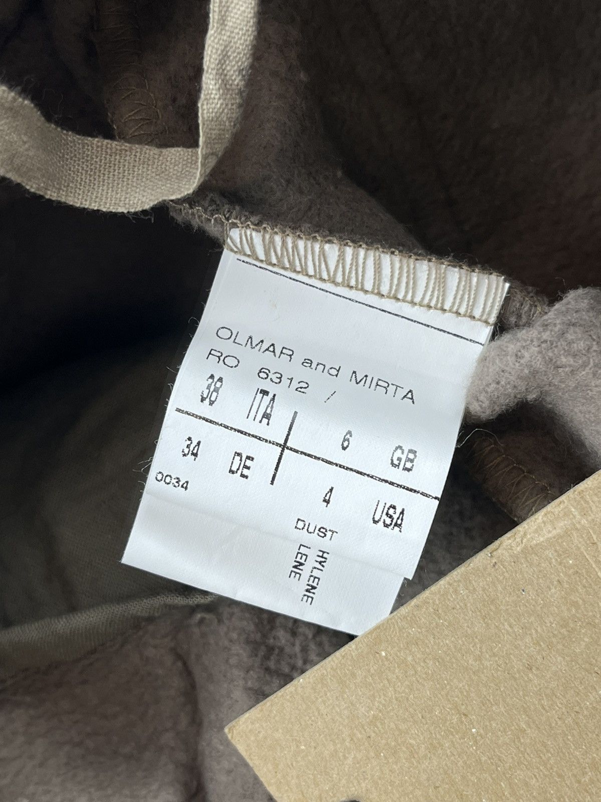 Rick Owens FW03 Rick Owens Trucker Contrast Pocket Sweatpants Size US 28 / EU 44 - 11 Thumbnail
