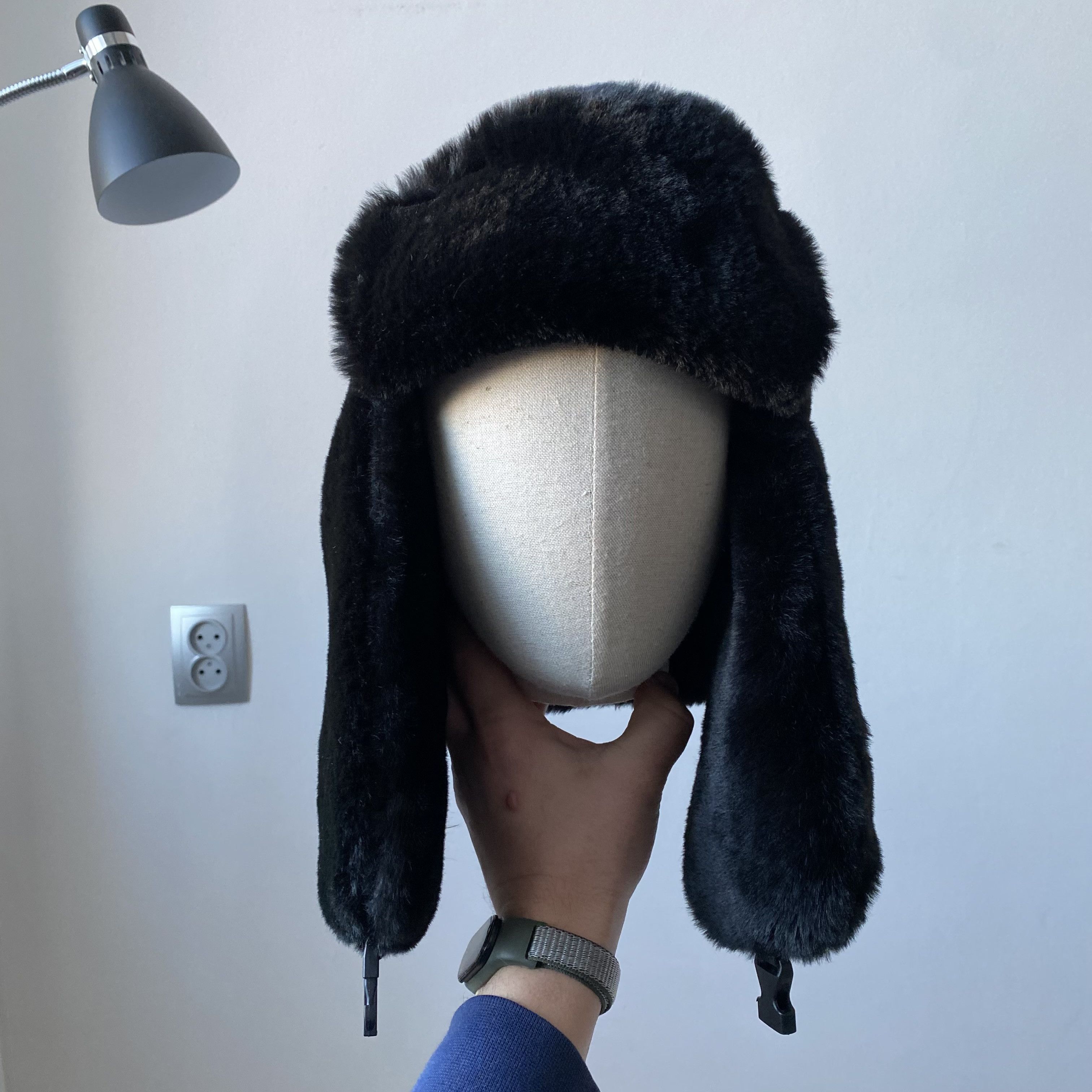 Beauty Beast Vintage Y2K Trapper Faux Fur Ushanka Winter Hat 2000s Size ONE SIZE - 8 Thumbnail