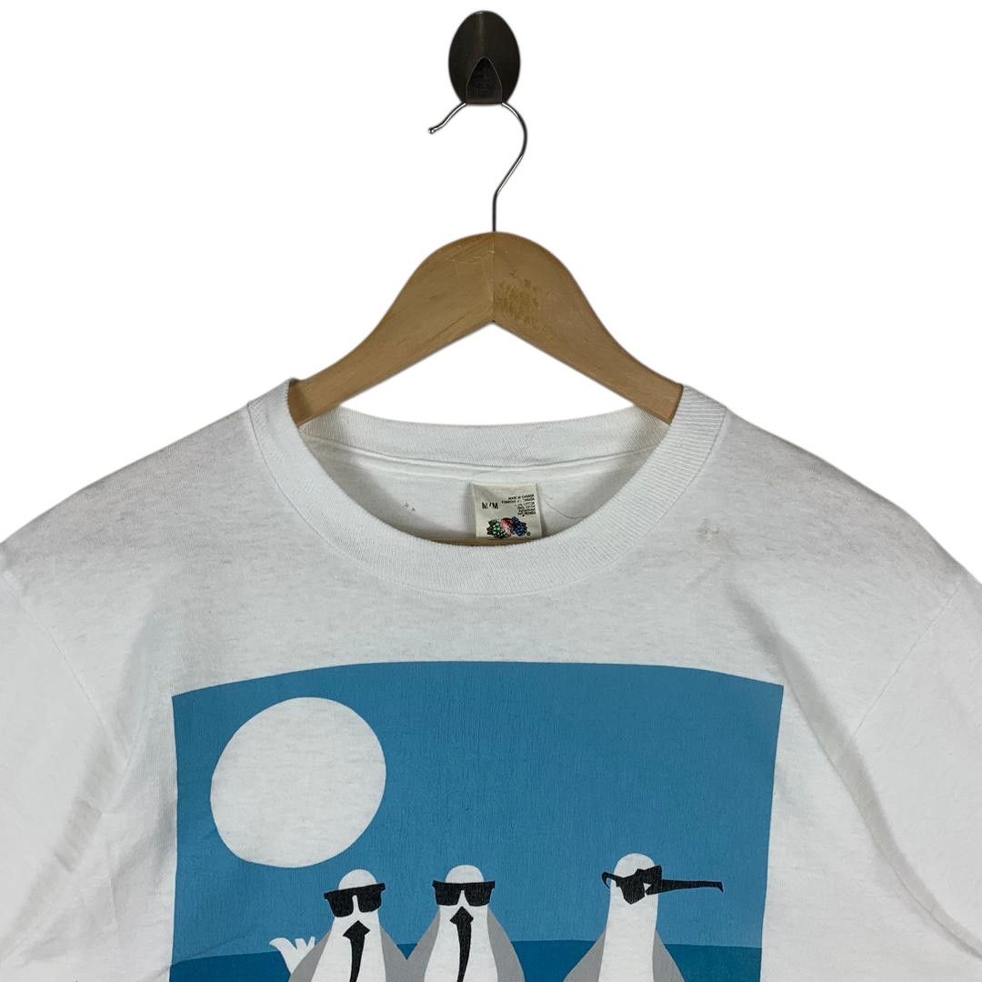 Fruit Of The Loom Vintage 90s Victoria BC Canada Souvenir Cool Seagulls Tee Size US M / EU 48-50 / 2 - 2 Thumbnail