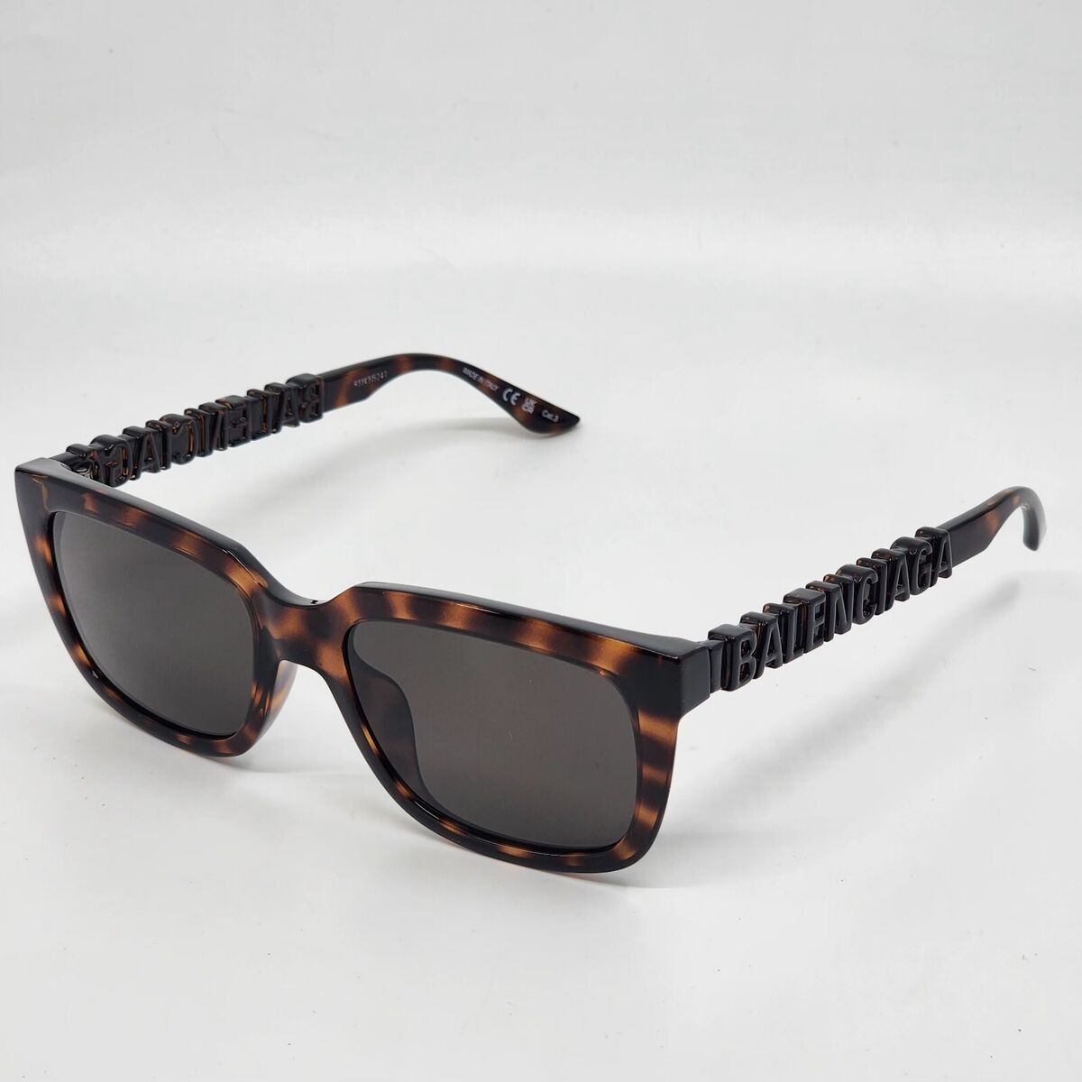 Balenciaga BB0108S 002 Brown Balenciaga logo Sunglasses Size ONE SIZE - 2 Thumbnail